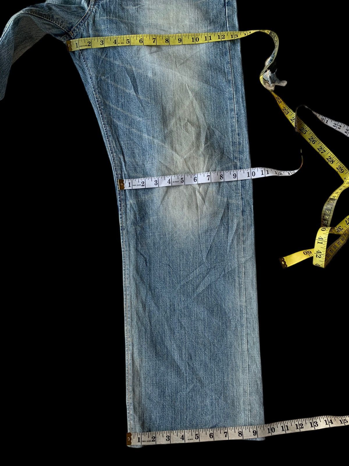 Other EDWIN 505Z SELVEDGE BAGGY FADED&RUSTY DENIM Size US 34 / EU 50 - 21 Thumbnail