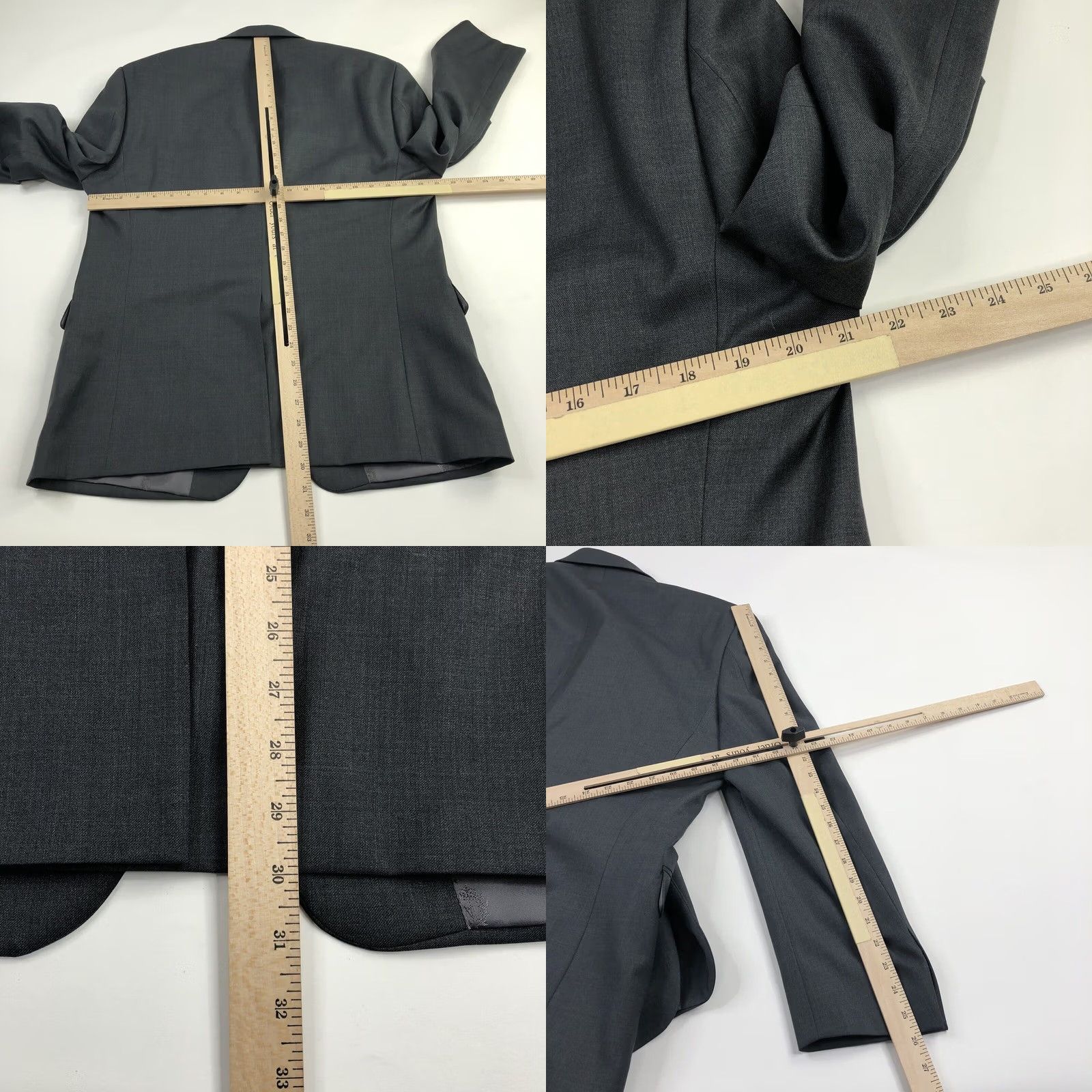 Ralph Lauren Lauren Ralph Lauren Wool Blend Sport Coat 54 Regular Gray Notch Lapel Two-Button Single-Breasted Men’s Jacket EUC Sport Coat 42R Style Size US L / EU 52-54 / 3 - 8 Thumbnail