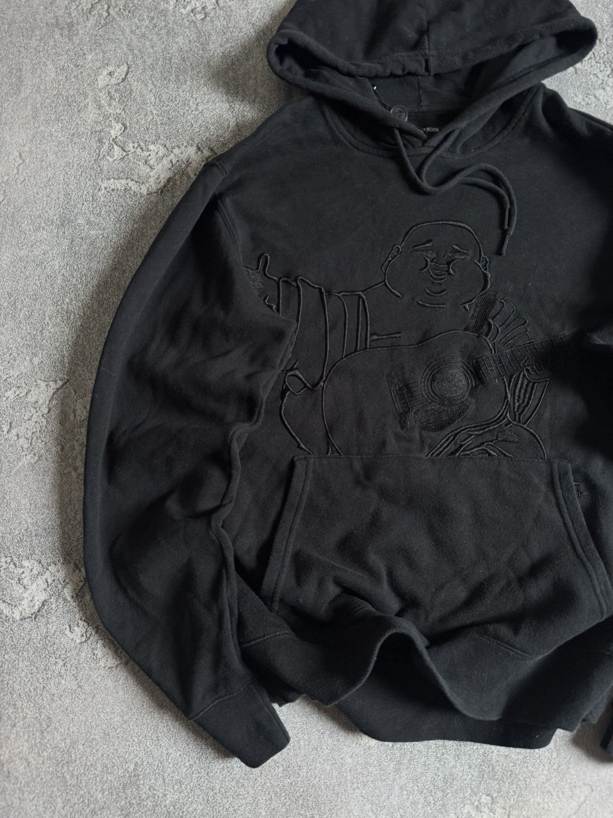 True Religion True Religion L Buddha pullover hoodie vintage sweatshirt Size US L / EU 52-54 / 3 - 3 Thumbnail