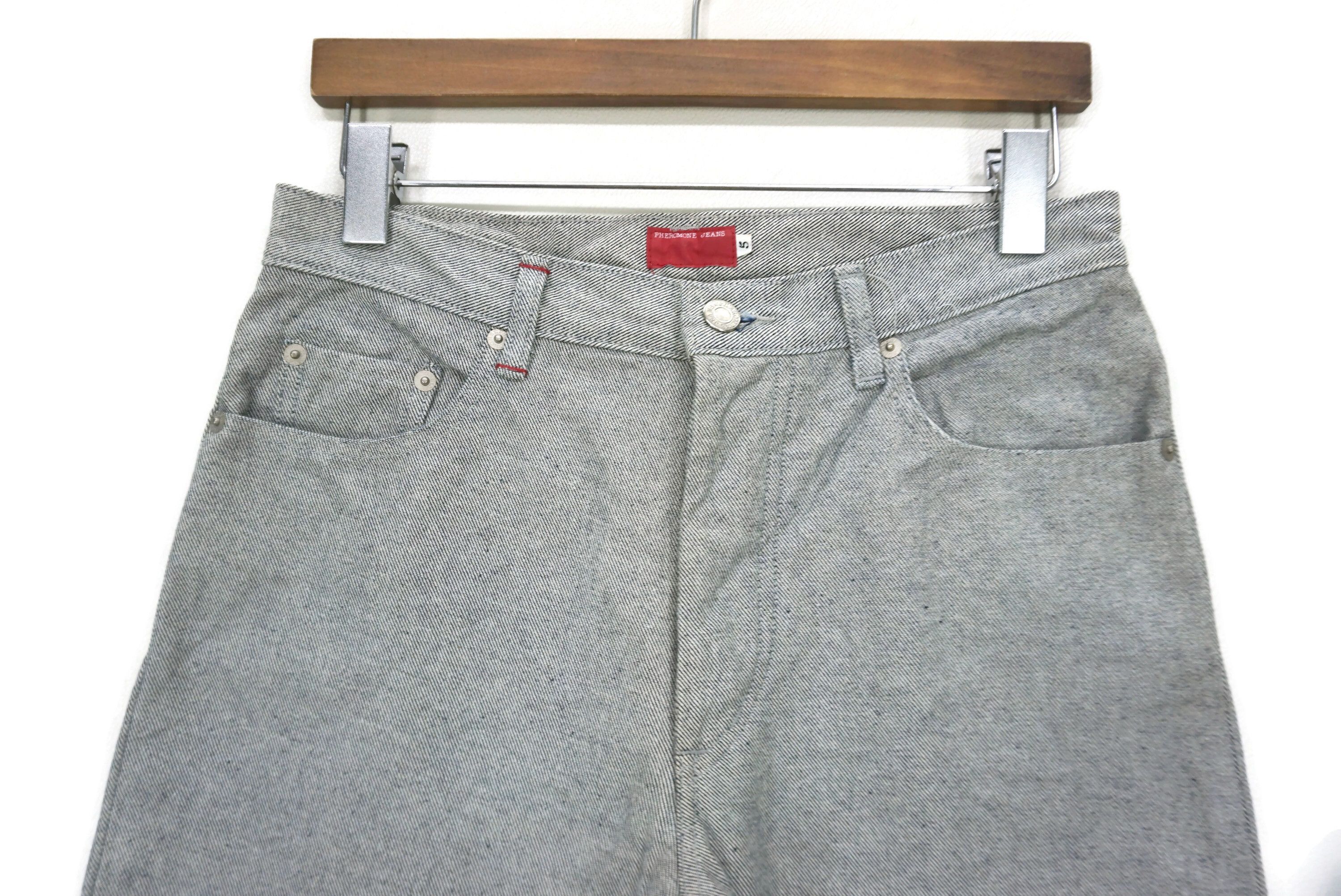 Japanese Brand Pheromone Jeans Size W29xL34 Reversed Denim Made in Japan Size US 29 - 3 Thumbnail
