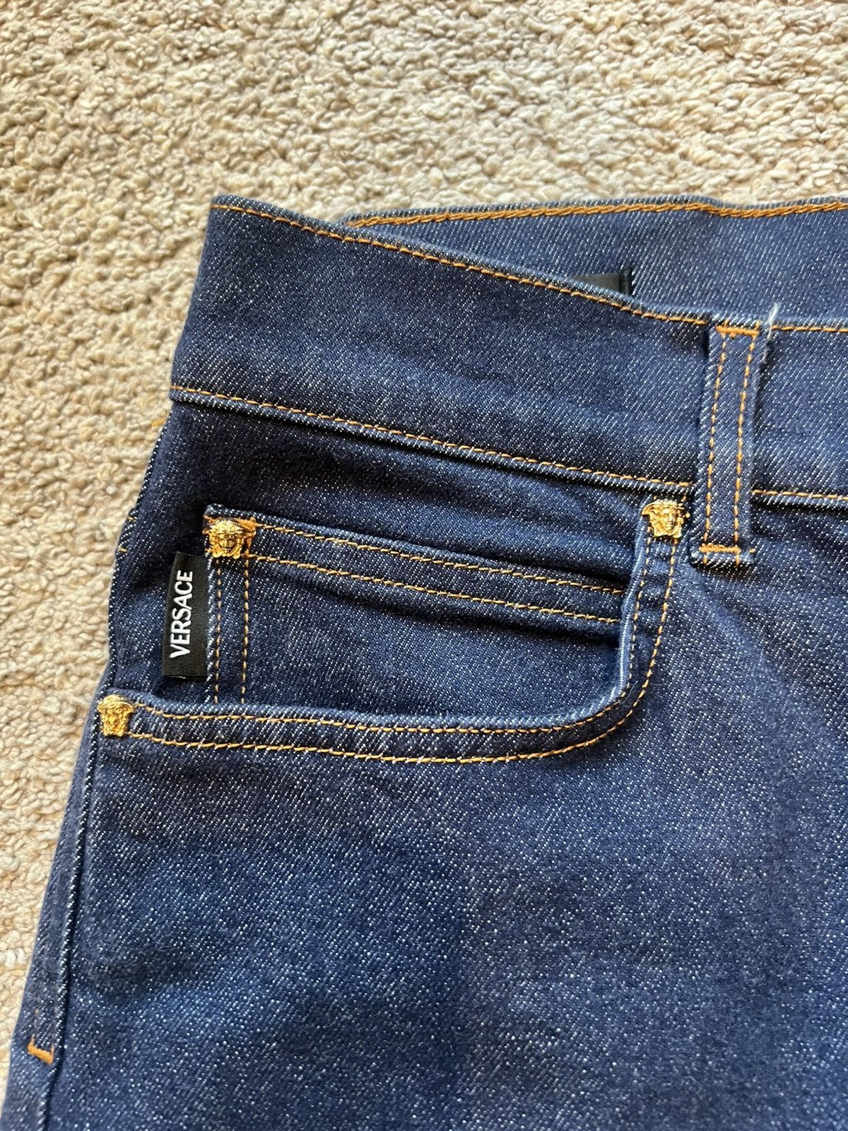 Versace Versace Mens Jeans Blue Wash Taylor Fit Size US 31 - 8 Thumbnail