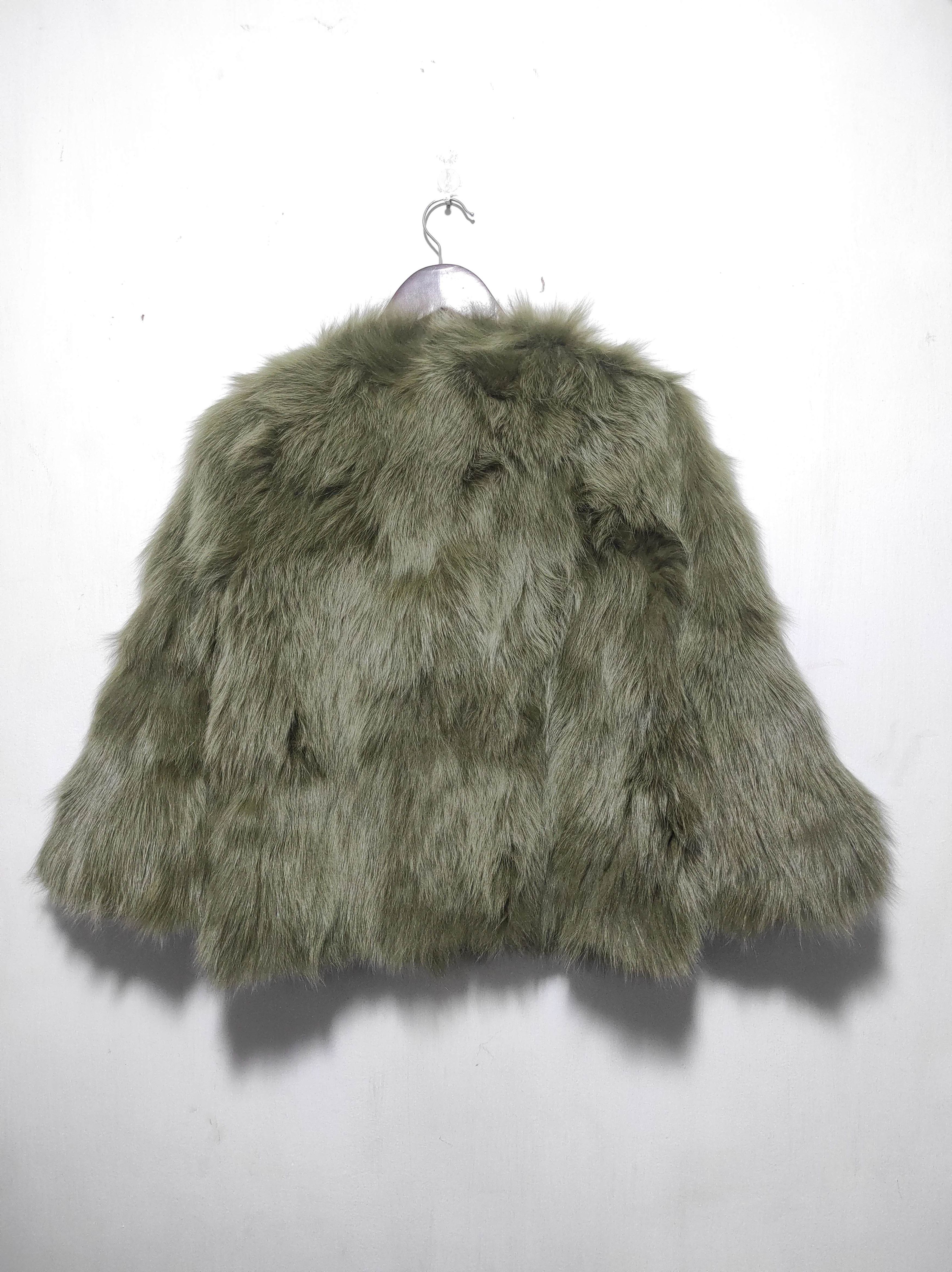 If Six Was Nine Li Hua Faux Fur Designer Winter Parka Coat Size S / US 4 / IT 40 - 13 Thumbnail