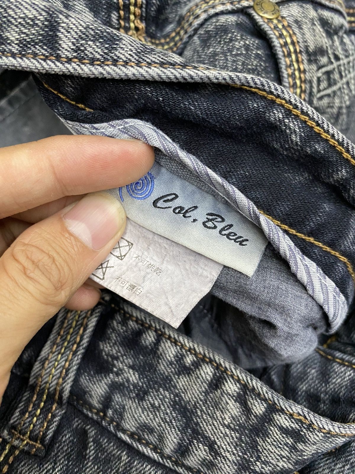 If Six Was Nine × Le Grande Bleu (L.G.B.) 💥bindding offer💥 japan grunge col bleu pant Size US 34 / EU 50 - 6 Thumbnail