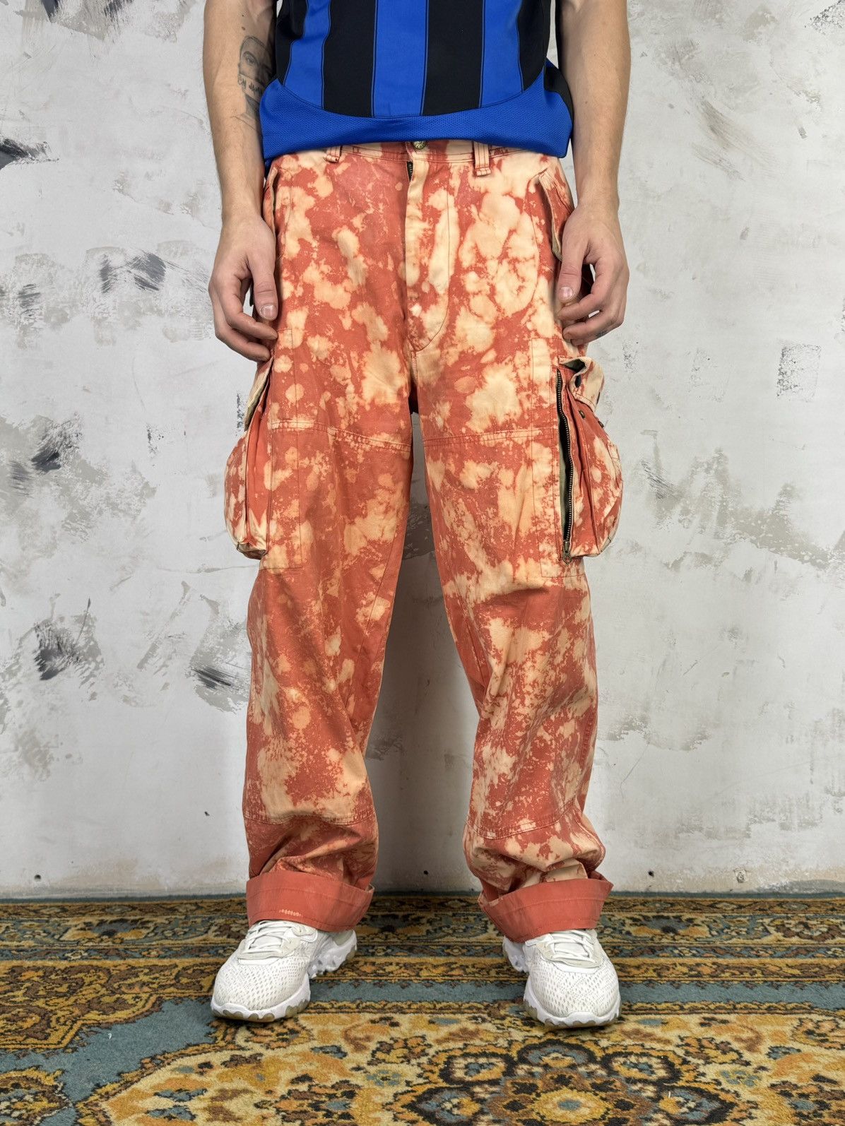 Polo Ralph Lauren Vintage Polo Ralph Lauren Custom Camo Cargo Pants L - XL 36 Size US 36 / EU 52 - 3 Thumbnail