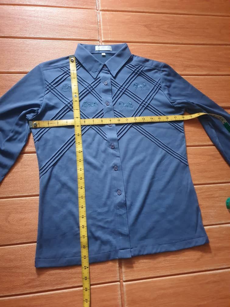 Japanese Brand Claude Paris longsleeve collar shirt Size M / US 6-8 / IT 42-44 - 6 Thumbnail