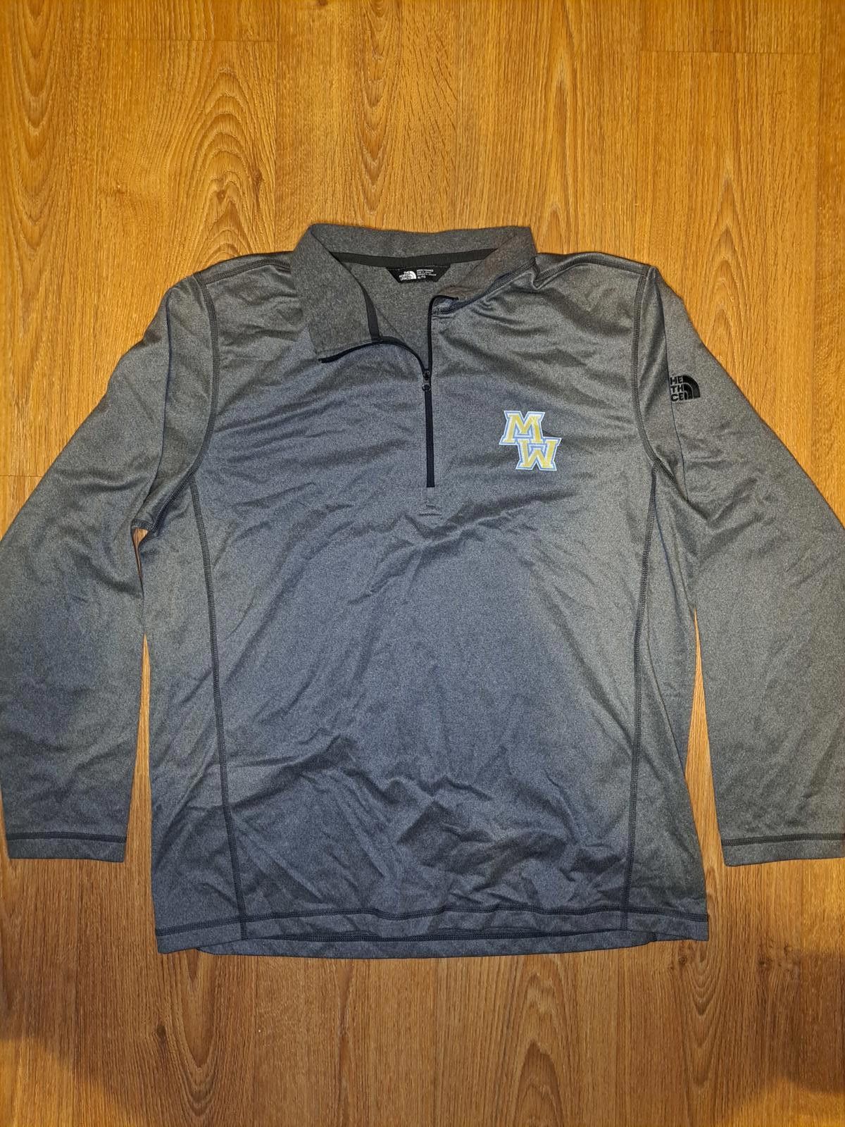 The North Face The North Face Quarter Zip Pullover Sweater Mens XL Gray Size US XL / EU 56 / 4 - 1 Thumbnail