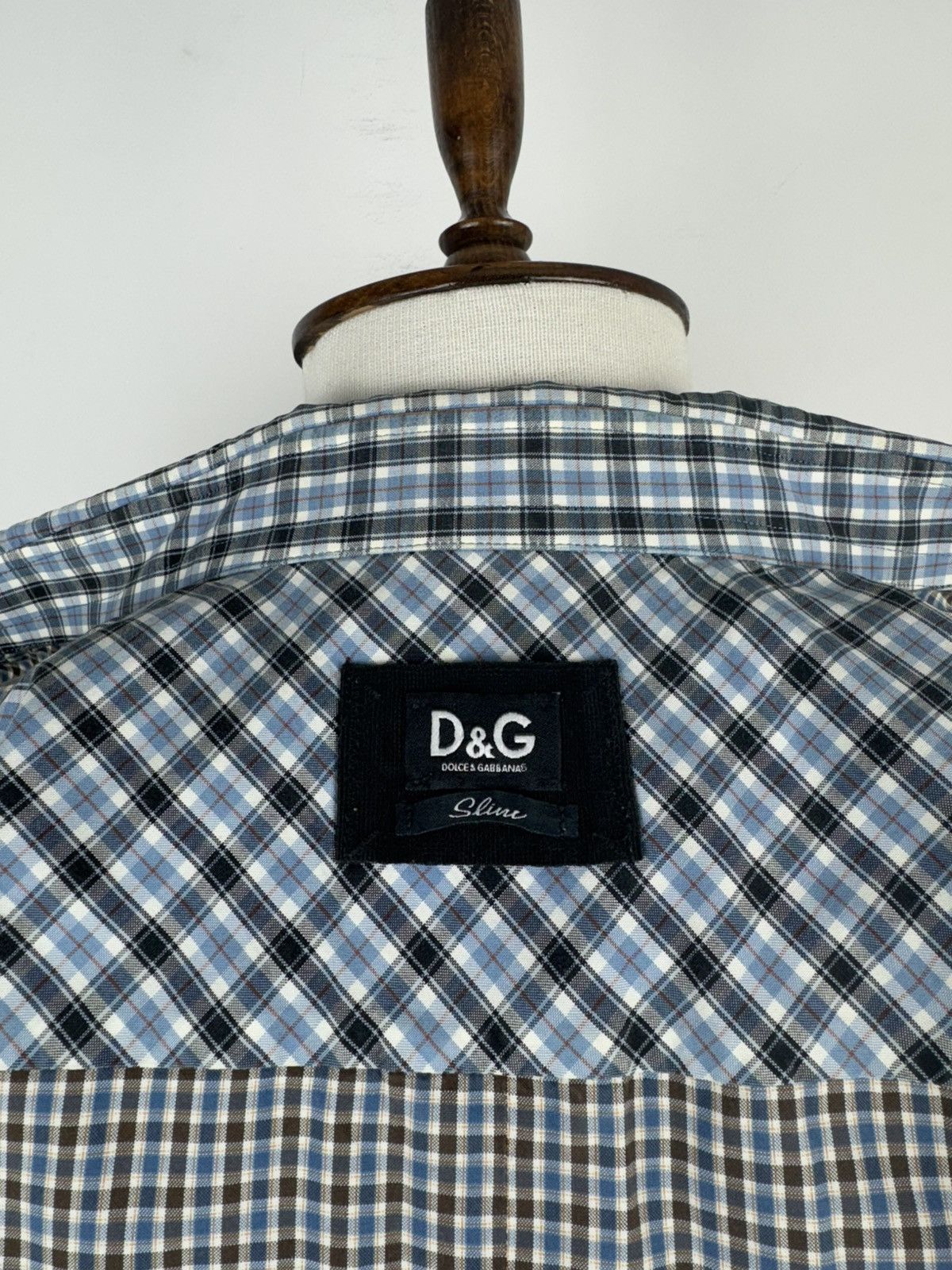 Dolce & Gabbana × Vintage Vintage Dolce Gabbana Long Sleeve Button Down Shirt size 52 Size US L / EU 52-54 / 3 - 8 Thumbnail