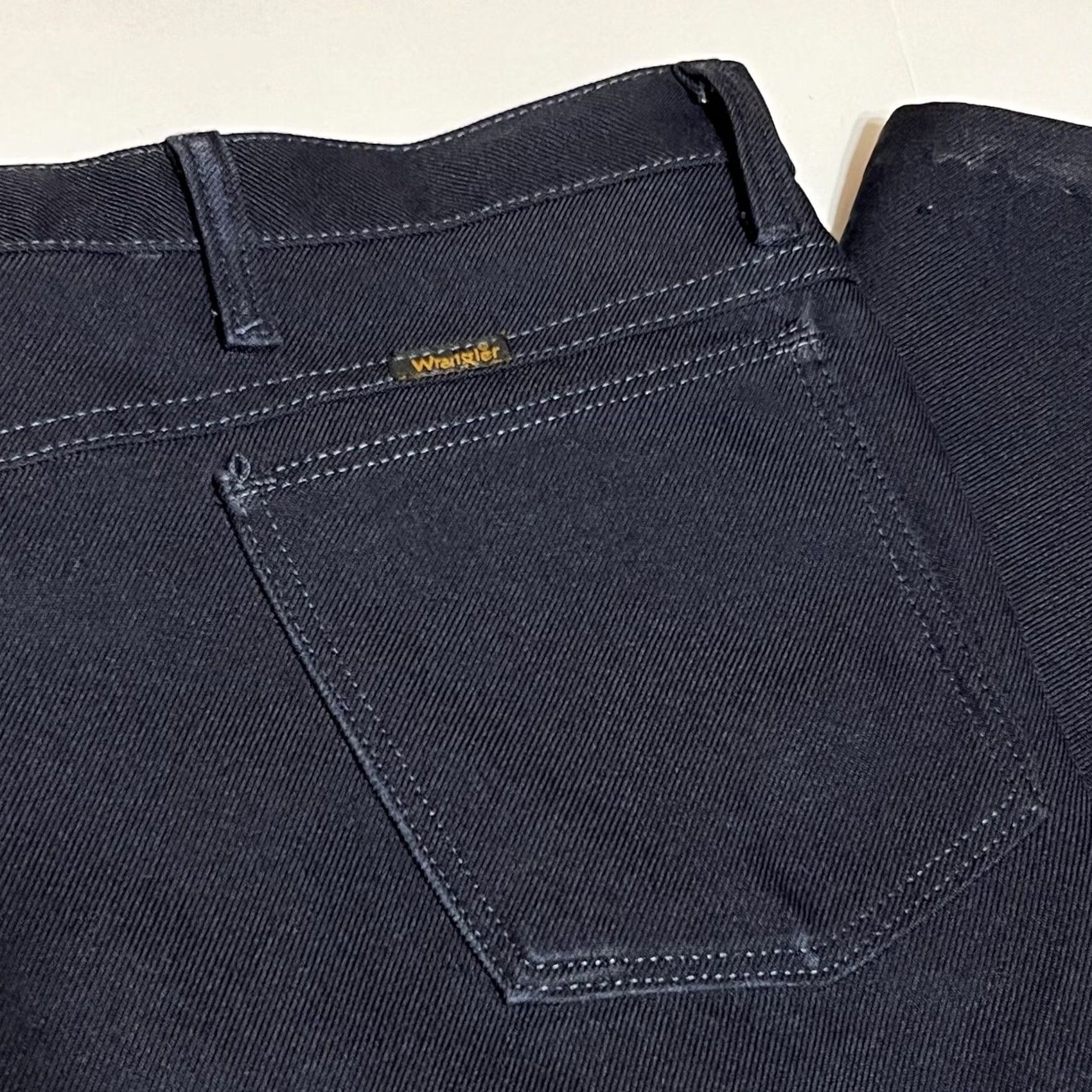 Wrangler VINTAGE Wrangler Wrangler Wrancher Pants Mens 40x28 Blue Polyester 5-Pocket Dress Straight Waist 40 Inseam 28 Pattern Solid Cap URL Size US 40 / EU 56 - 8 Thumbnail
