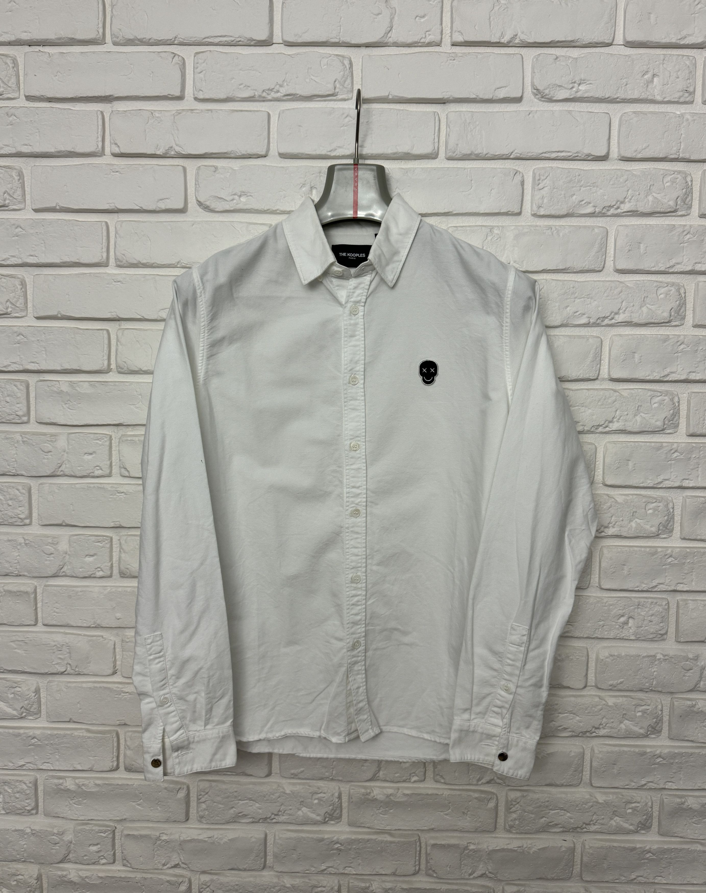 The Kooples The Kooples Paris Skull Badge Shirt Button Front Size S Size US S / EU 44-46 / 1 - 1 Thumbnail