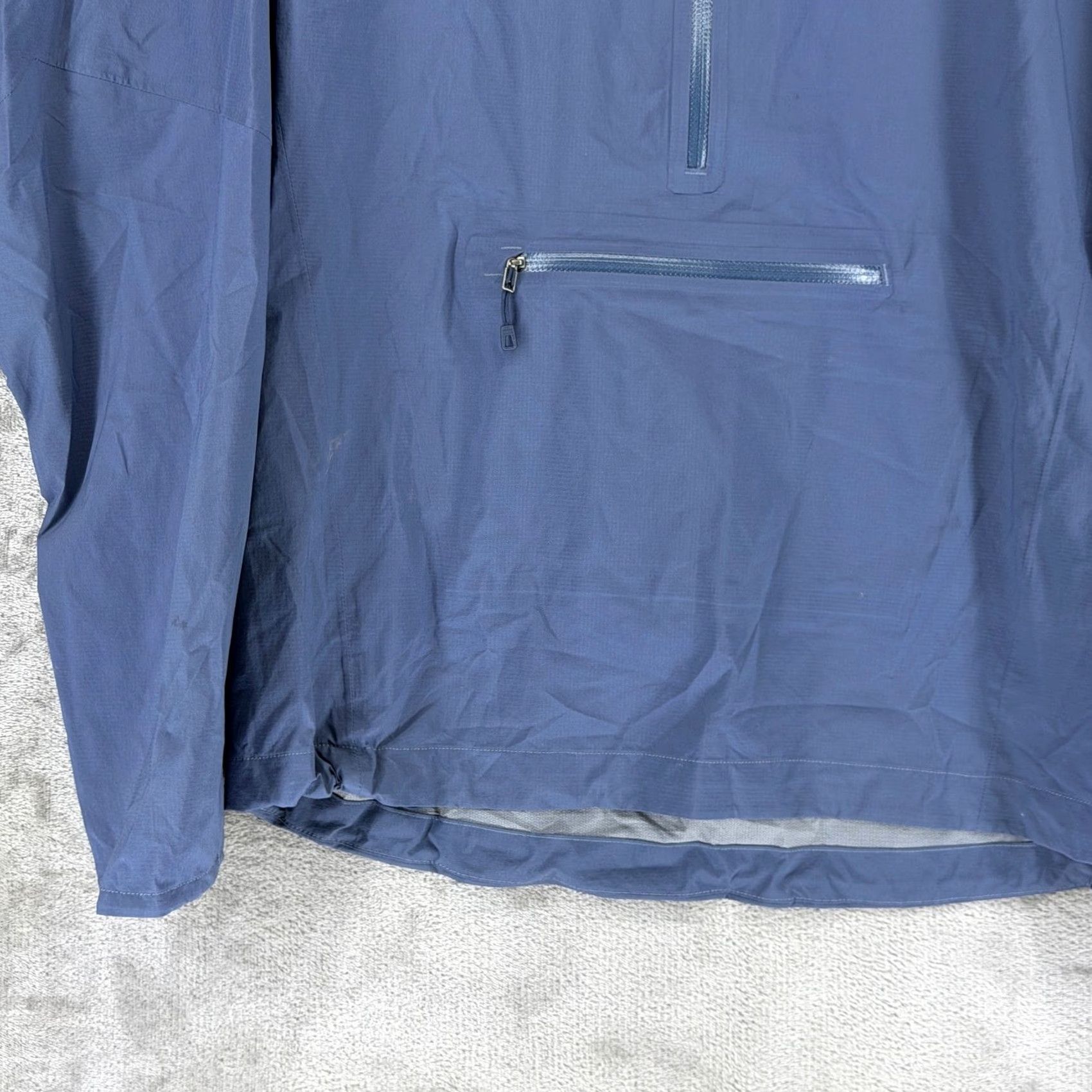 Patagonia Patagonia Alpine Houdini Pullover Mens Small Blue Half Zip Hooded Jacket 84855 Size US S / EU 44-46 / 1 - 3 Thumbnail