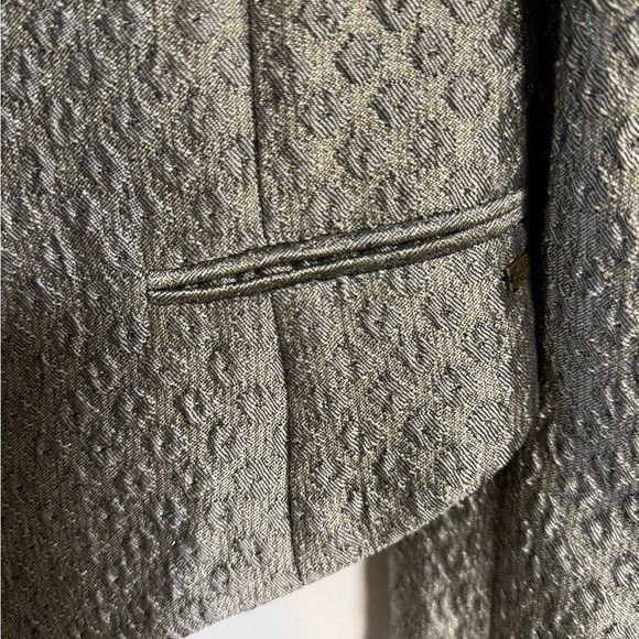 Scotch & Soda Maison Scotch Star de la Saison Metallic Jacquard Blazer XS Size XS / US 0-2 / IT 36-38 - 6 Thumbnail