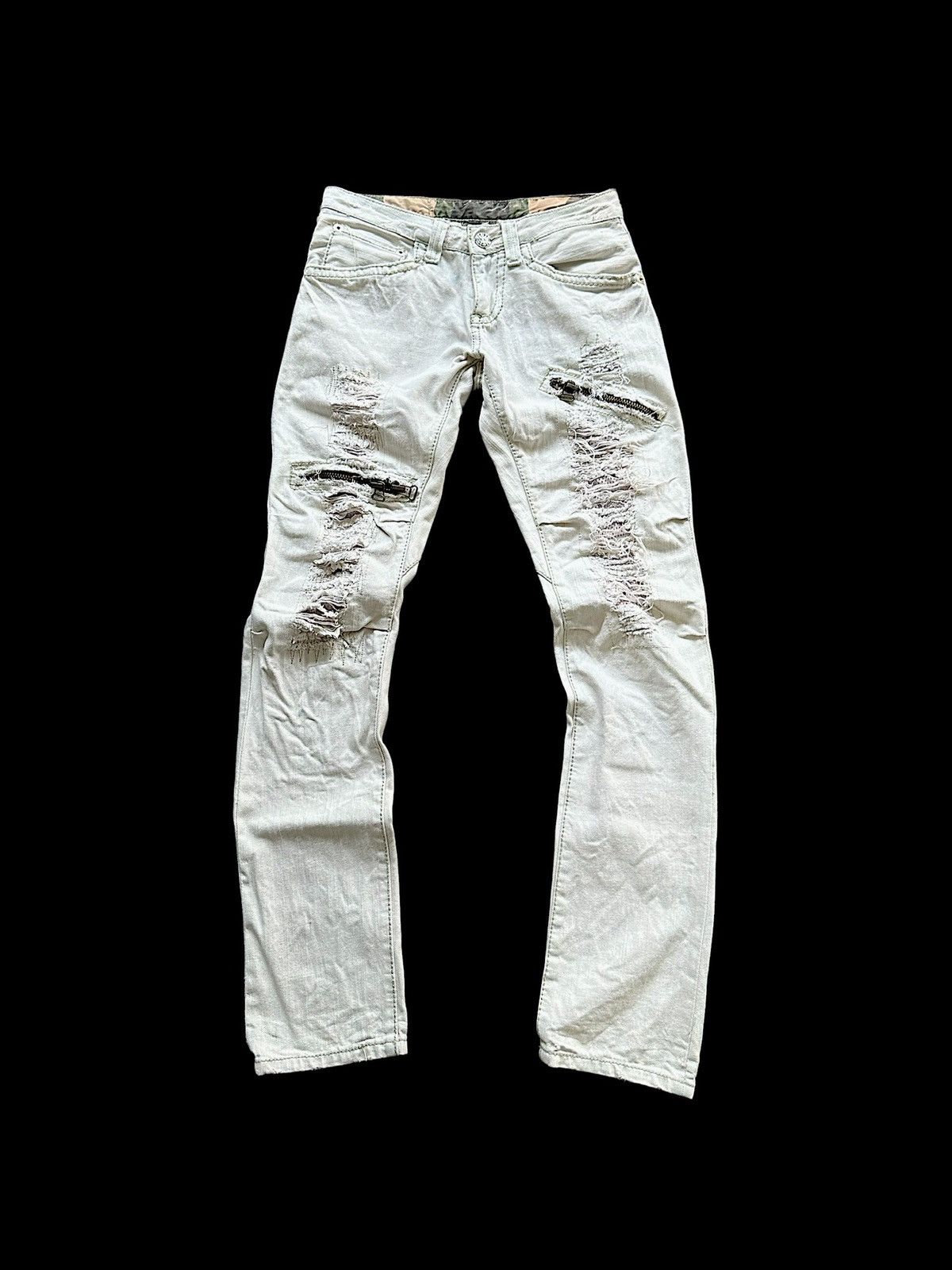 14th Addiction Y2k Solberry gothic j-rock distressed denim Size US 30 / EU 46 - 2 Thumbnail