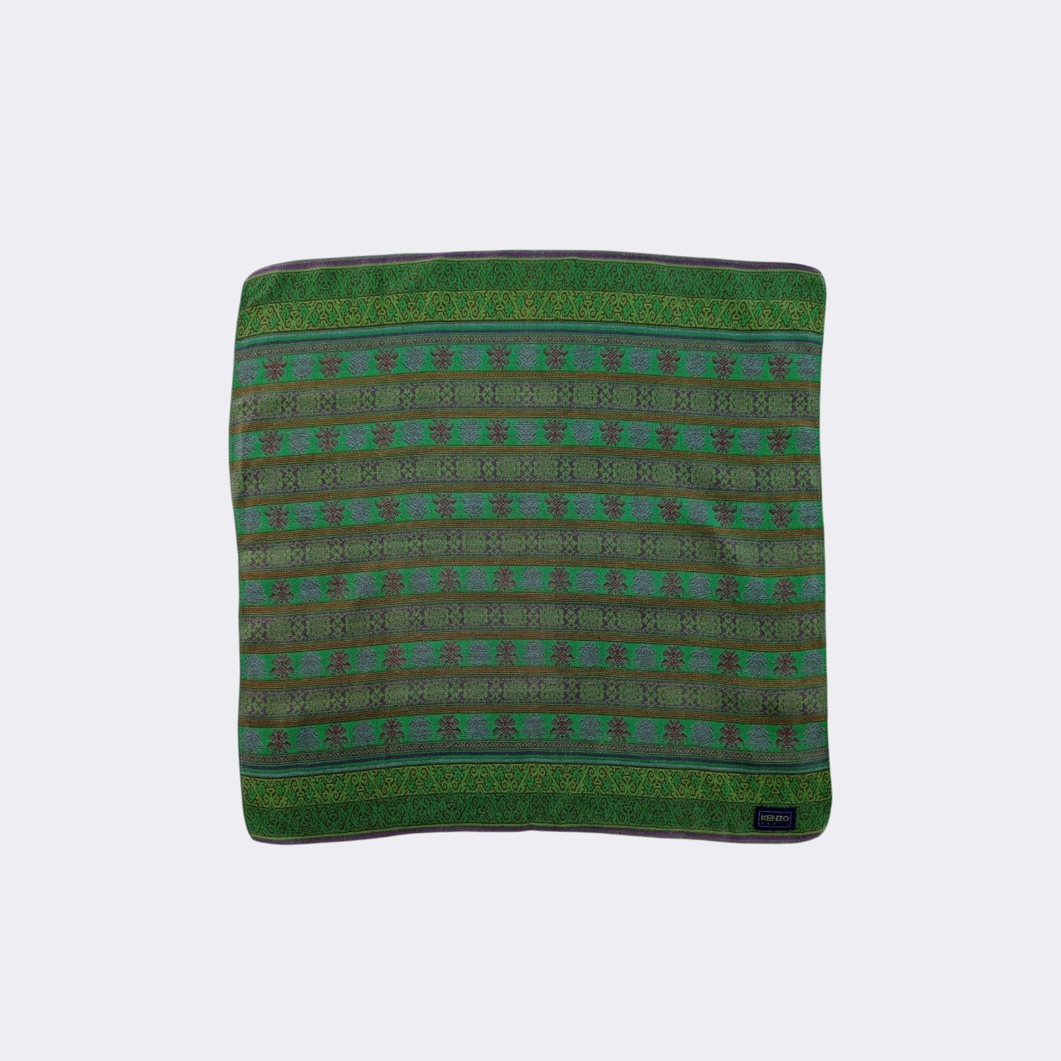 Kenzo × Vintage Vintage Kenzo Handkerchief Neckerchief Bandana H709H Size ONE SIZE - 2 Thumbnail