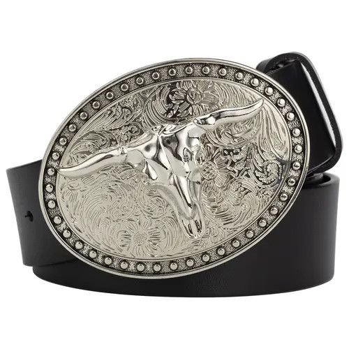 Designer Modern Vintage Belt Riveted Belts Menswear Accessories Size ONE SIZE - 1 Thumbnail