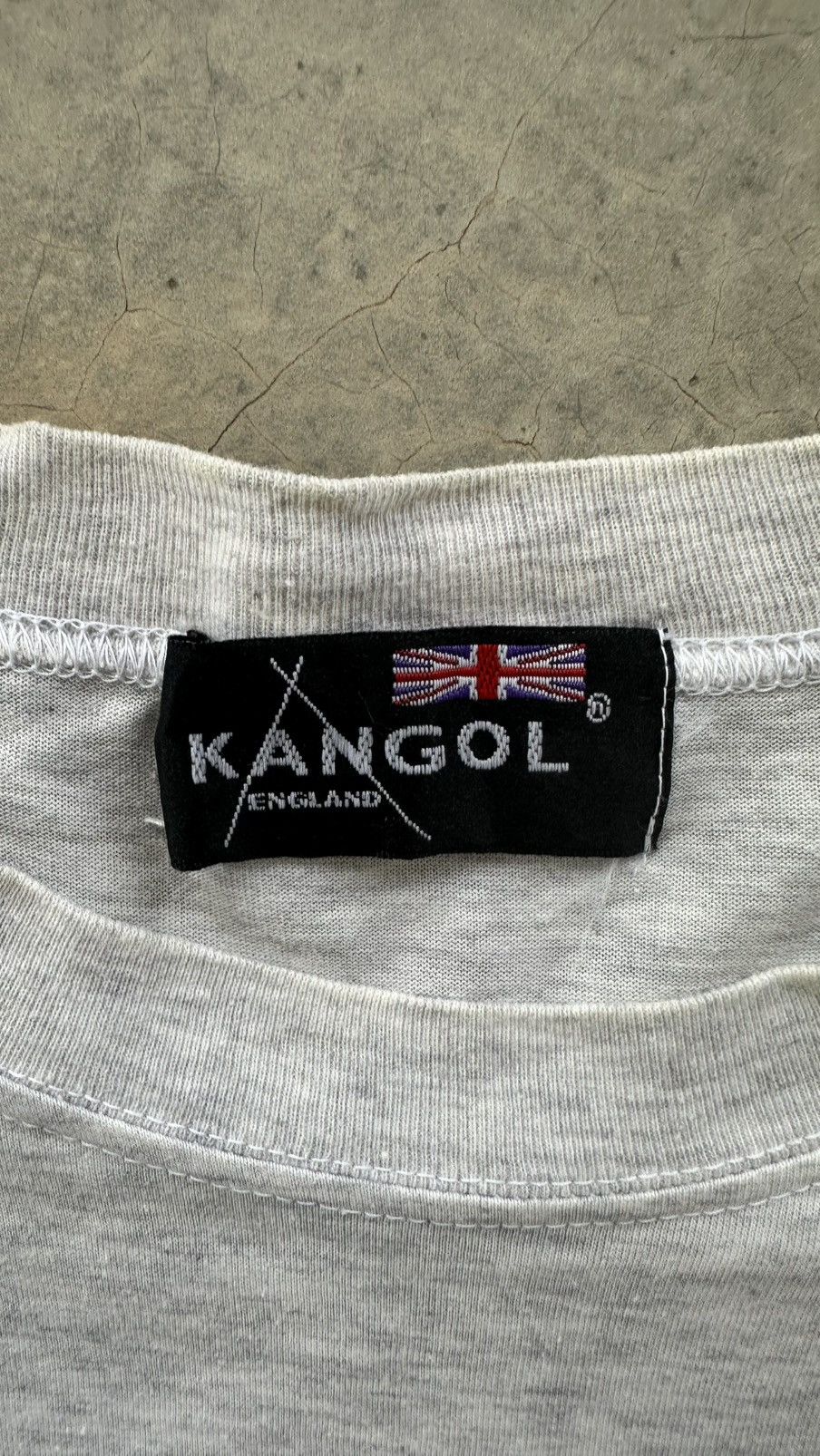 Kangol × Vintage VINTAGE KANGOL SPELLOUT AND REVERSE LOGO TEE Size US M / EU 48-50 / 2 - 3 Thumbnail