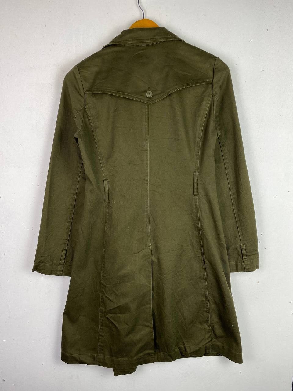 Japanese Brand × Vintage vintage japanese brands hard khakis long jacket Size M / US 6-8 / IT 42-44 - 8 Thumbnail