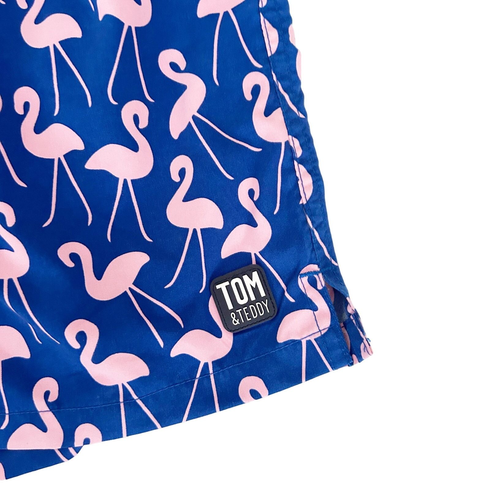 Other Tom & Teddy Blue Pink Flamingo Bathing Suit Sz M Size US 30 / EU 46 - 3 Thumbnail
