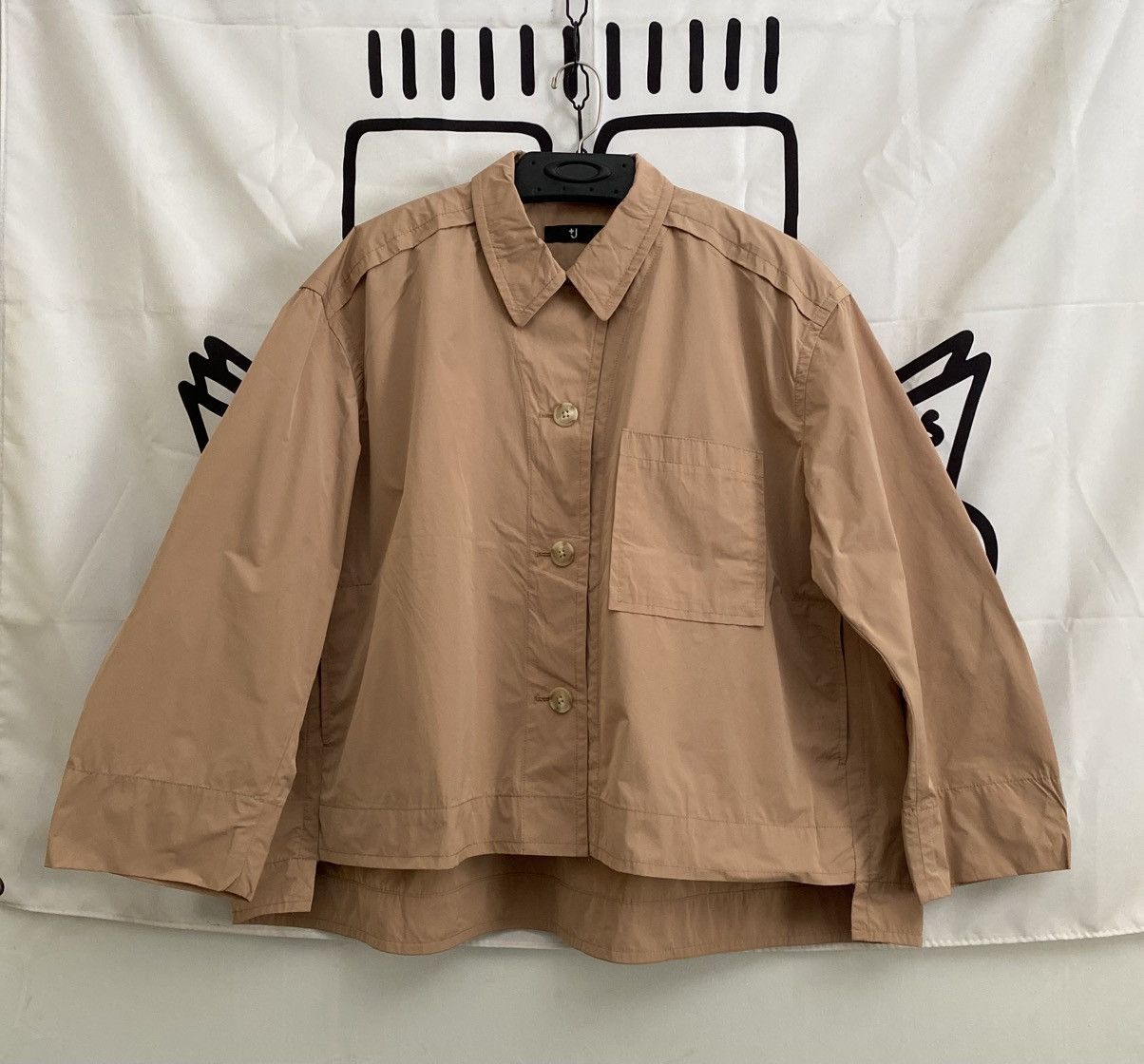 Jil Sander × Uniqlo Jil Sander x Uniqlo Boxy Shirt Jacket Size US L / EU 52-54 / 3 - 1 Thumbnail