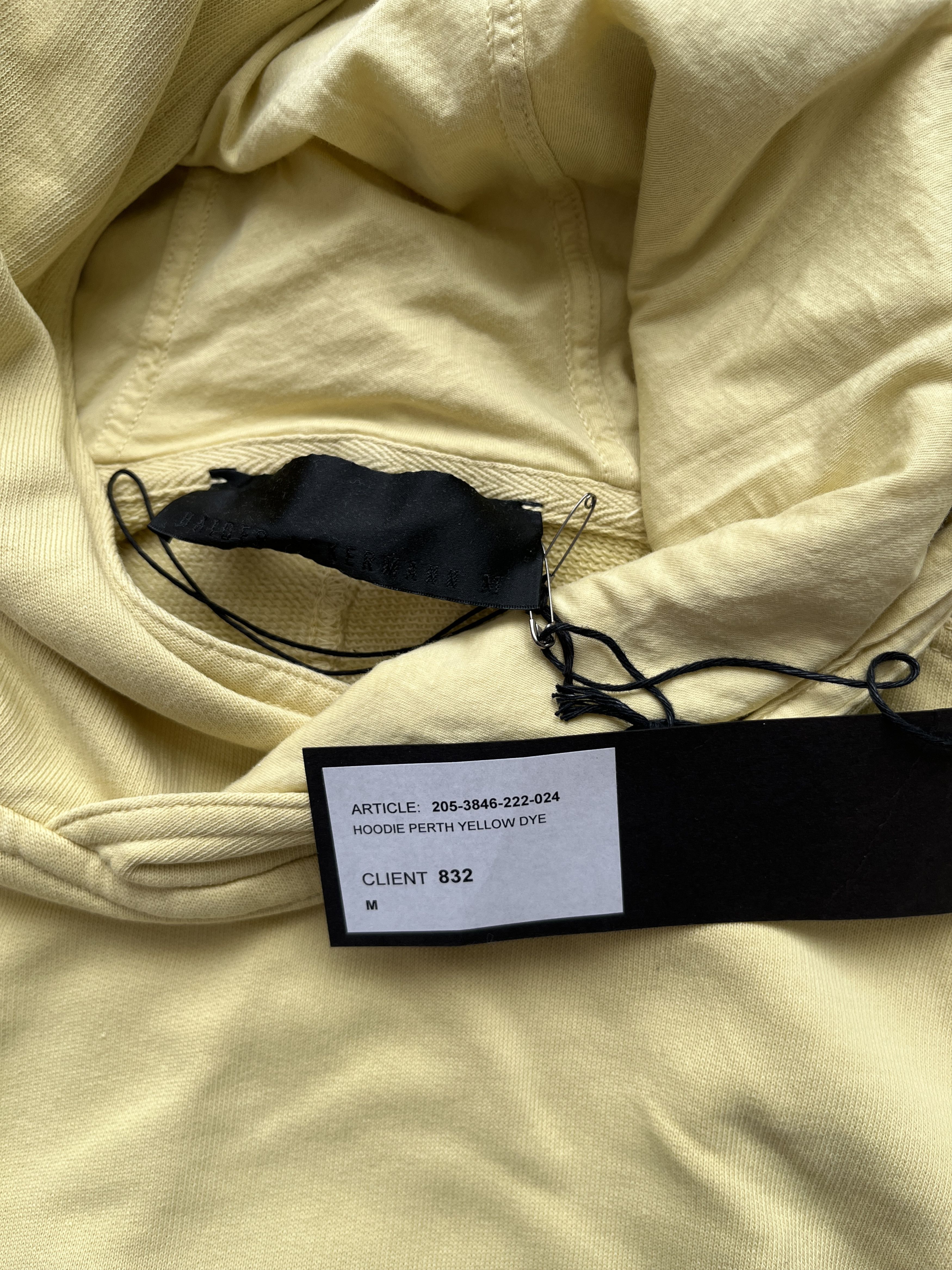 Haider Ackermann ⚡️QUICK SALE⚡️Haider Ackermann Perth Yellow Dye Hoodie Size US M / EU 48-50 / 2 - 4 Thumbnail
