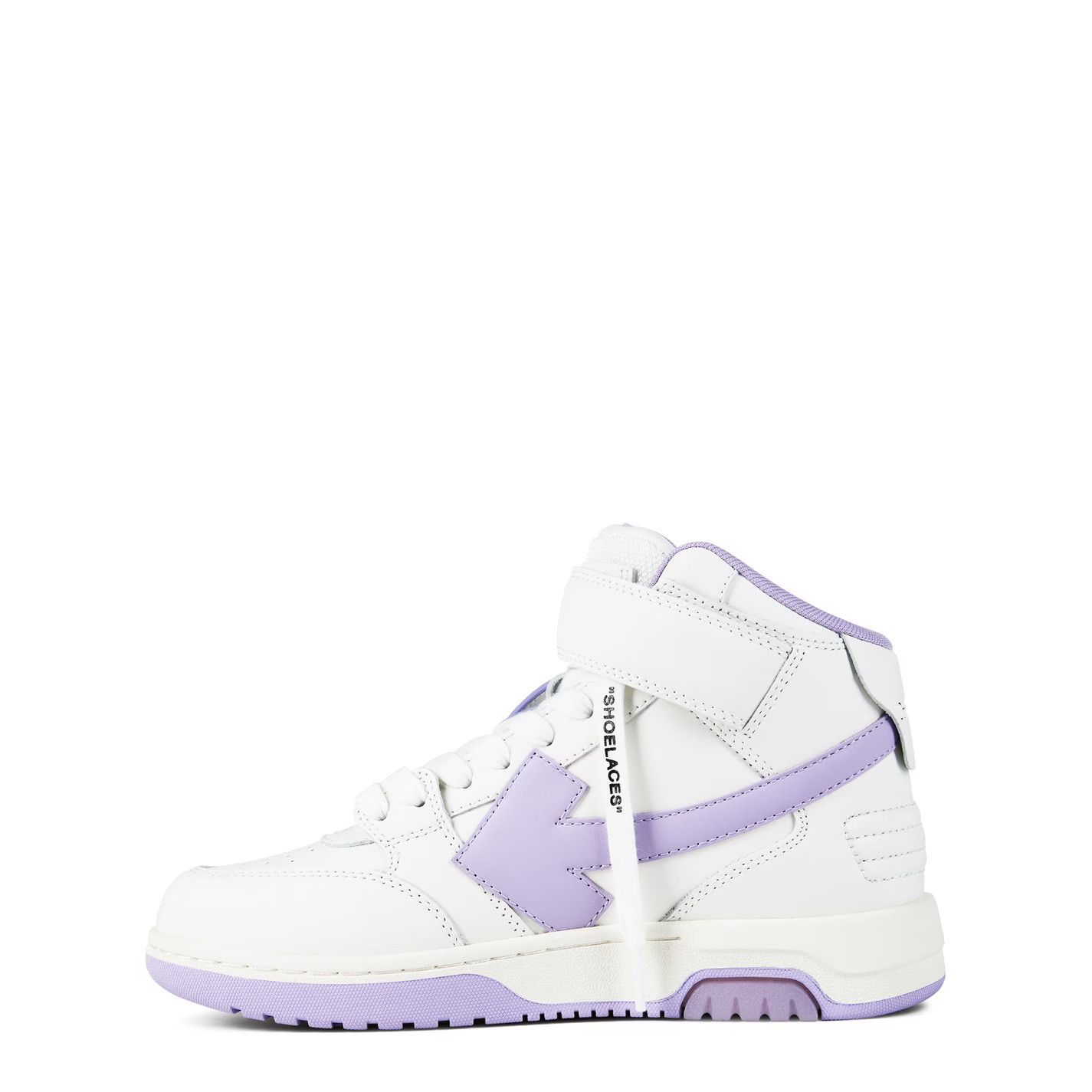 Off-White o1g2r1mq1224 Office Office Mid Top in White & Lilac Size US 8 / IT 38 - 2 Thumbnail