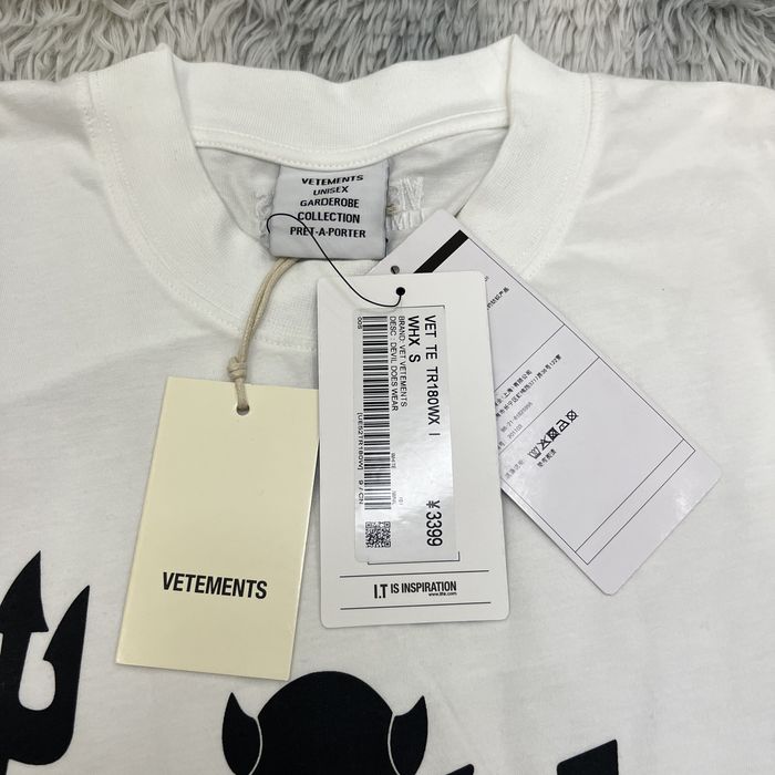 Vetements VETEMENTS Devil Does Wear VETEMENTS T-Shirt | Grailed