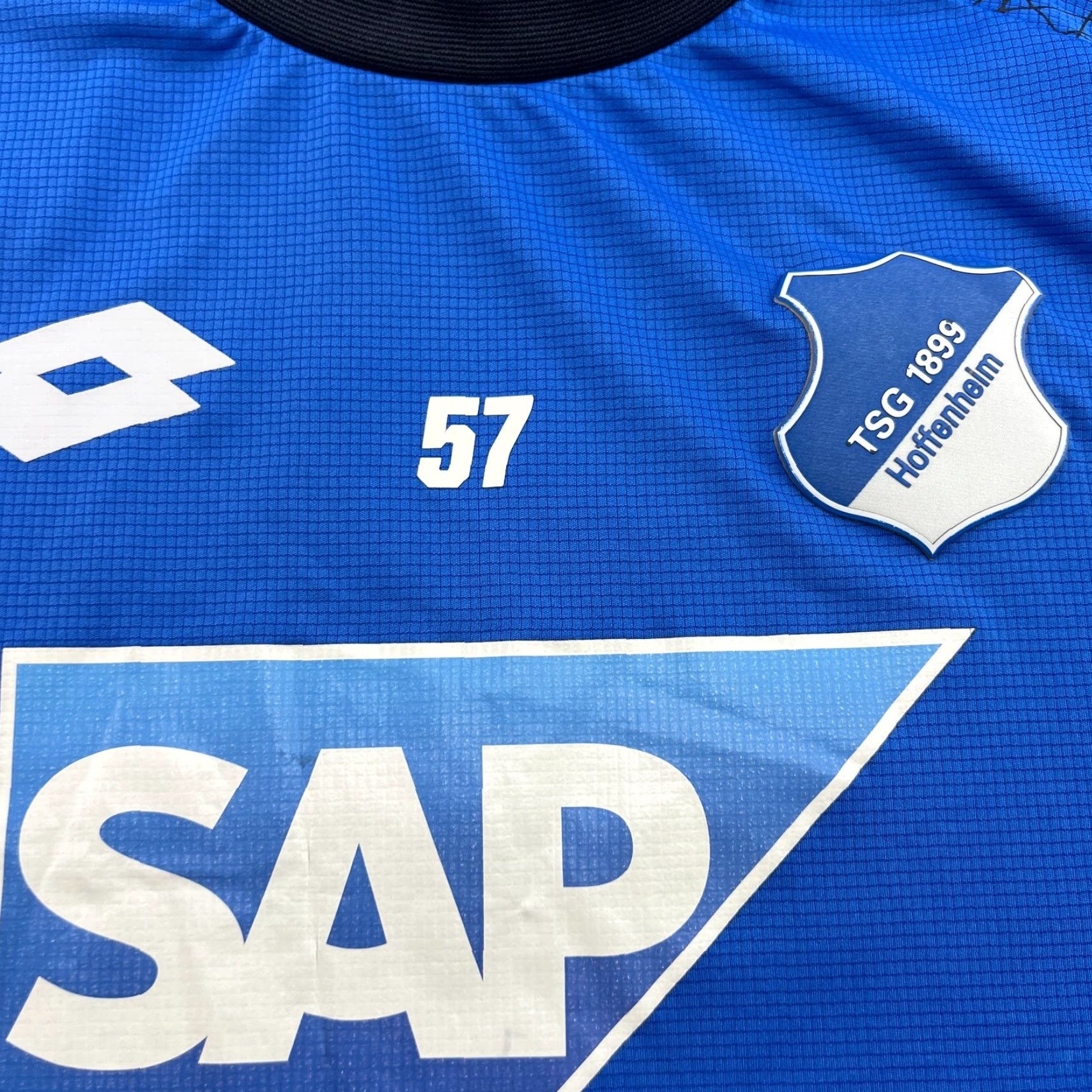 Vintage TSG 1899 Hoffenheim Mens Training Football Jersey Large Blue Lotto Shirt Size US L / EU 52-54 / 3 - 4 Thumbnail