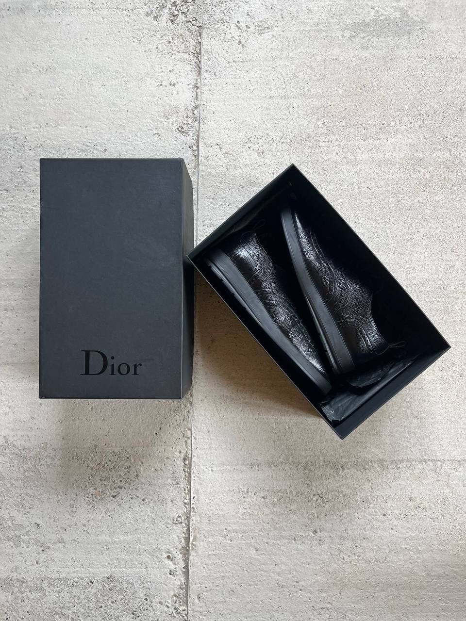 Dior Dior Homme FW13 Derby Grained Calfskin / Denim Size US 8.5 / EU 41-42 - 10 Thumbnail