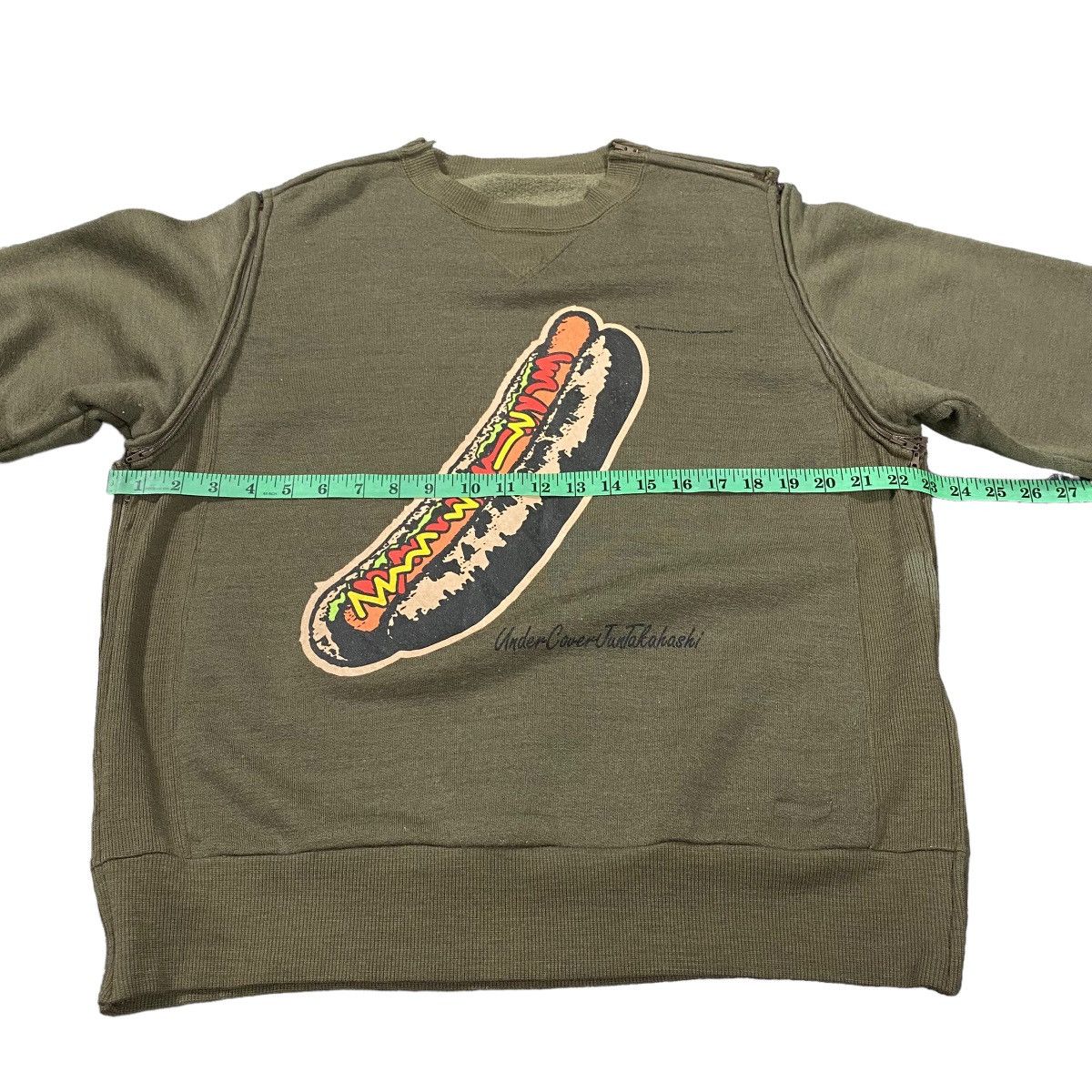 Jun Takahashi × Undercover × Vintage Undercover Small-Parts Hotdog/Glizzy Sweater AW99-00 Size US M / EU 48-50 / 2 - 21 Thumbnail