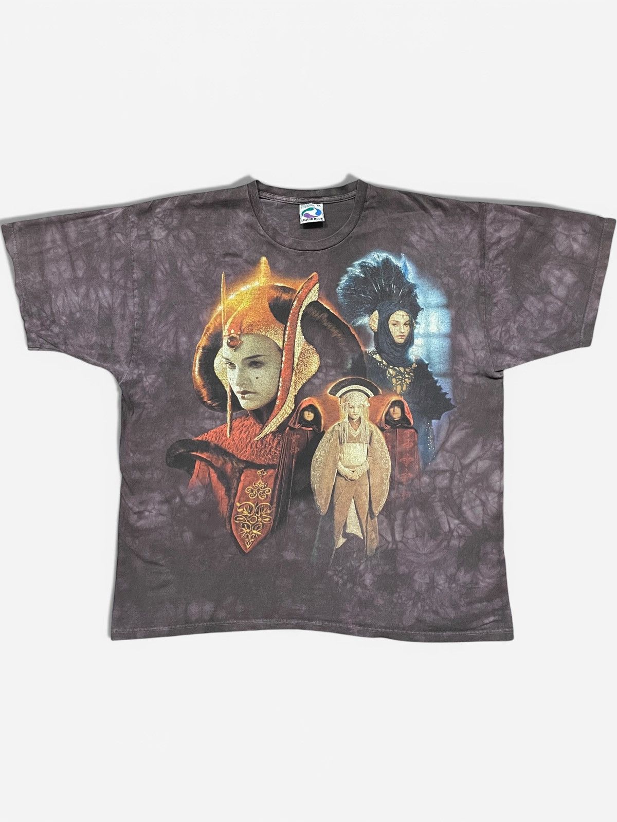 90s Star Wars Liquid Blue Queen Amidala