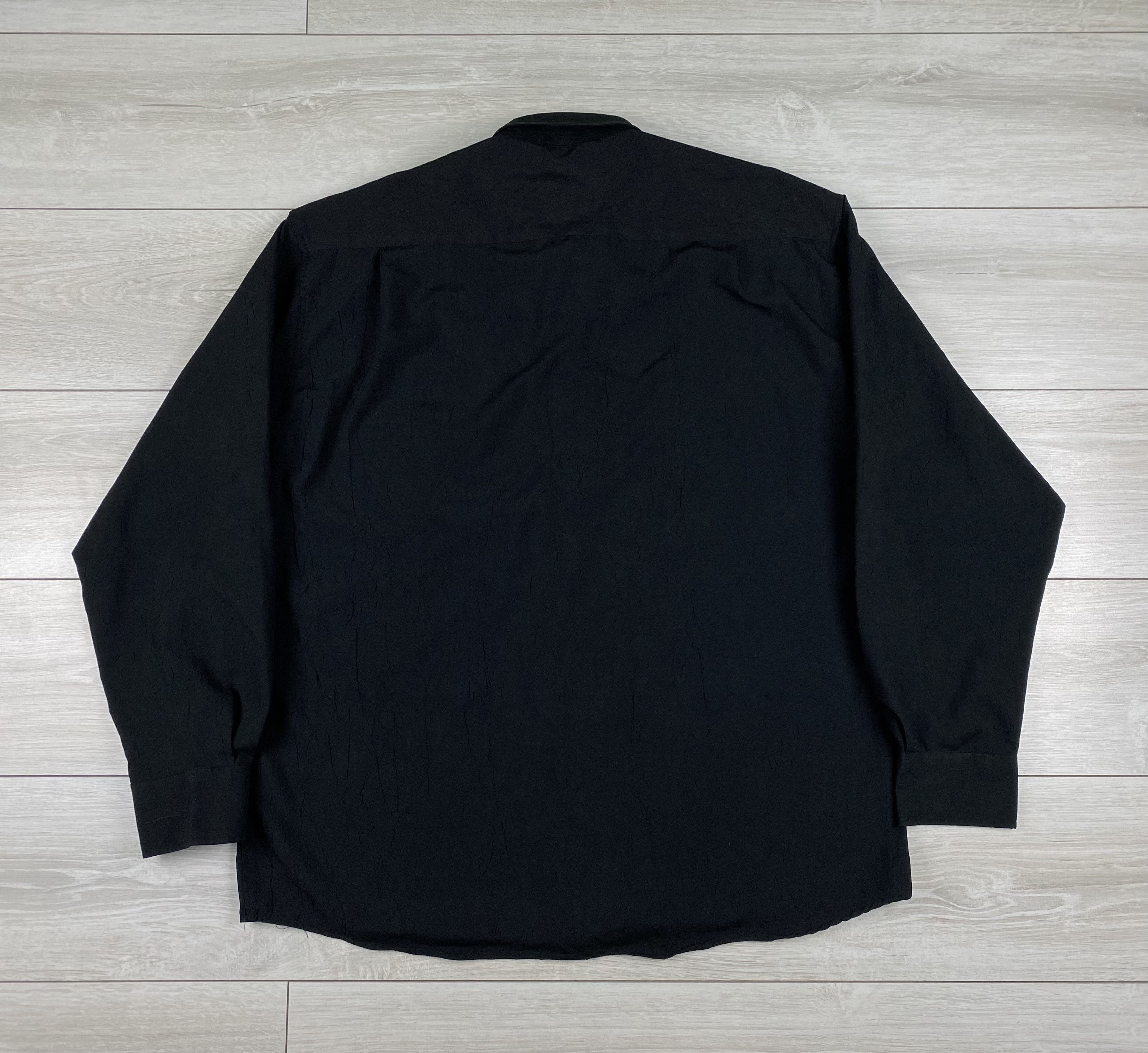Versace Vintage Versace black shirt size XL Size US XL / EU 56 / 4 - 2 Thumbnail