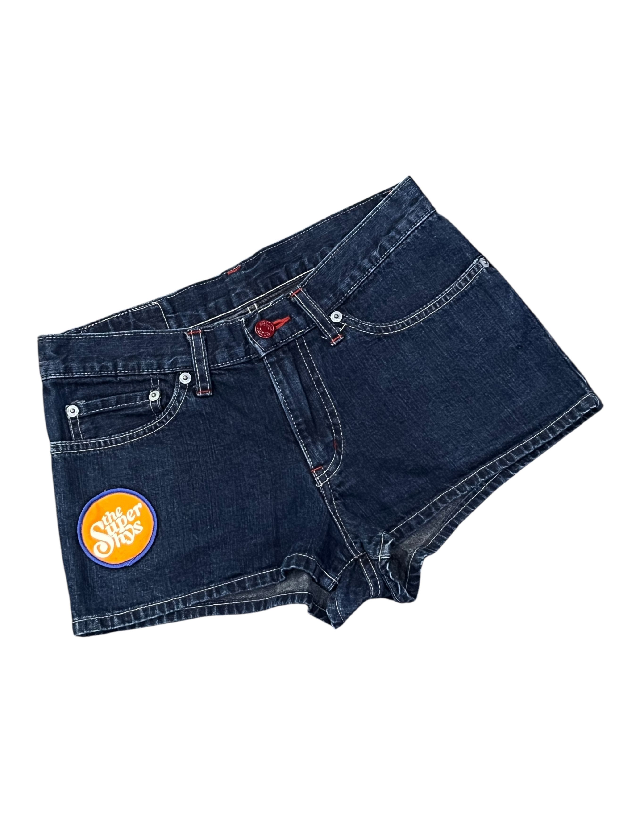 Hysteric Glamour 🔥 90’s SUPER HYSTERIC GLAMOUR KINKY HOT PANTS Denim Shorts Size 26" / US 2 / IT 38 - 2 Thumbnail