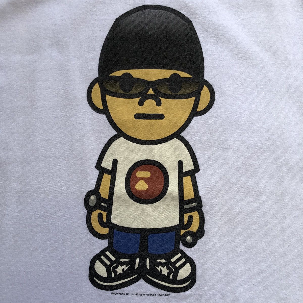 Bape RARE OG A Bathing Ape Nigo Tee (2007) Size US M / EU 48-50 / 2 - 3 Thumbnail