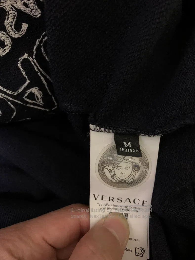 Versace Versace Craft embroidered sweatshirt Size US M / EU 48-50 / 2 - 7 Thumbnail
