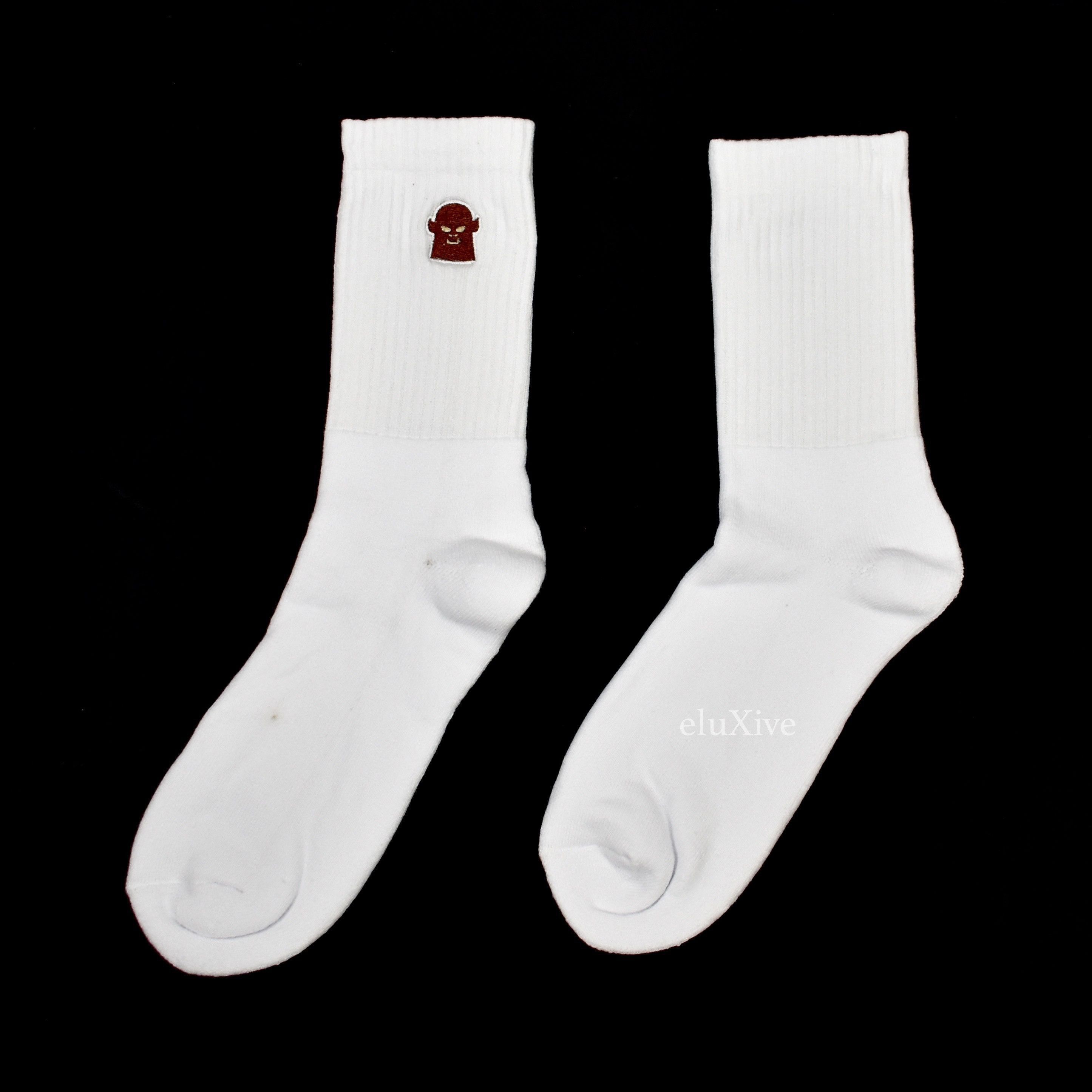 Imran Potato Imran Potato Gerbil Socks White DS Size ONE SIZE - 1 Preview
