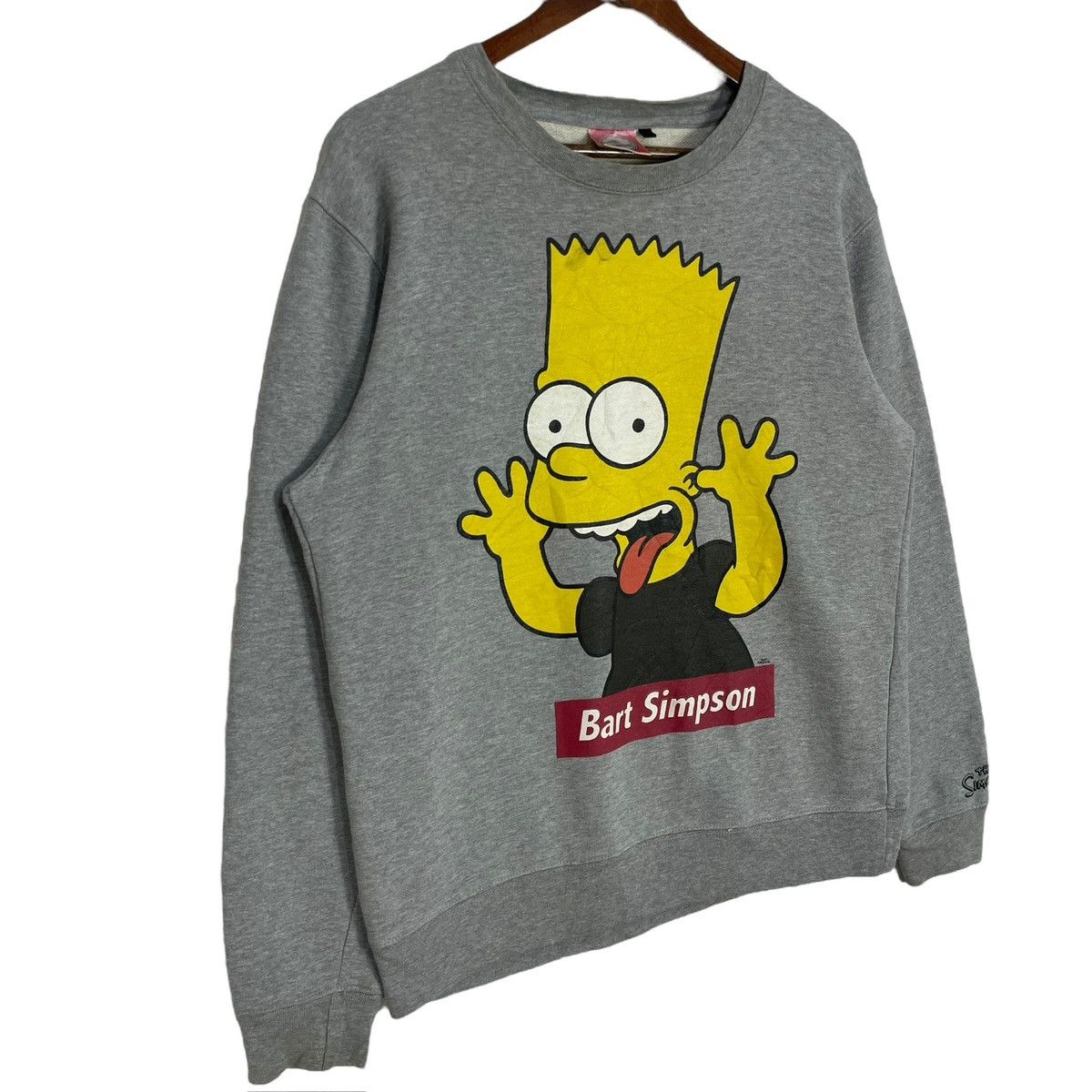 The Simpsons Vintage The Simpson Cartoon Sweatshirt Crewneck Big Logo Size US M / EU 48-50 / 2 - 2 Thumbnail