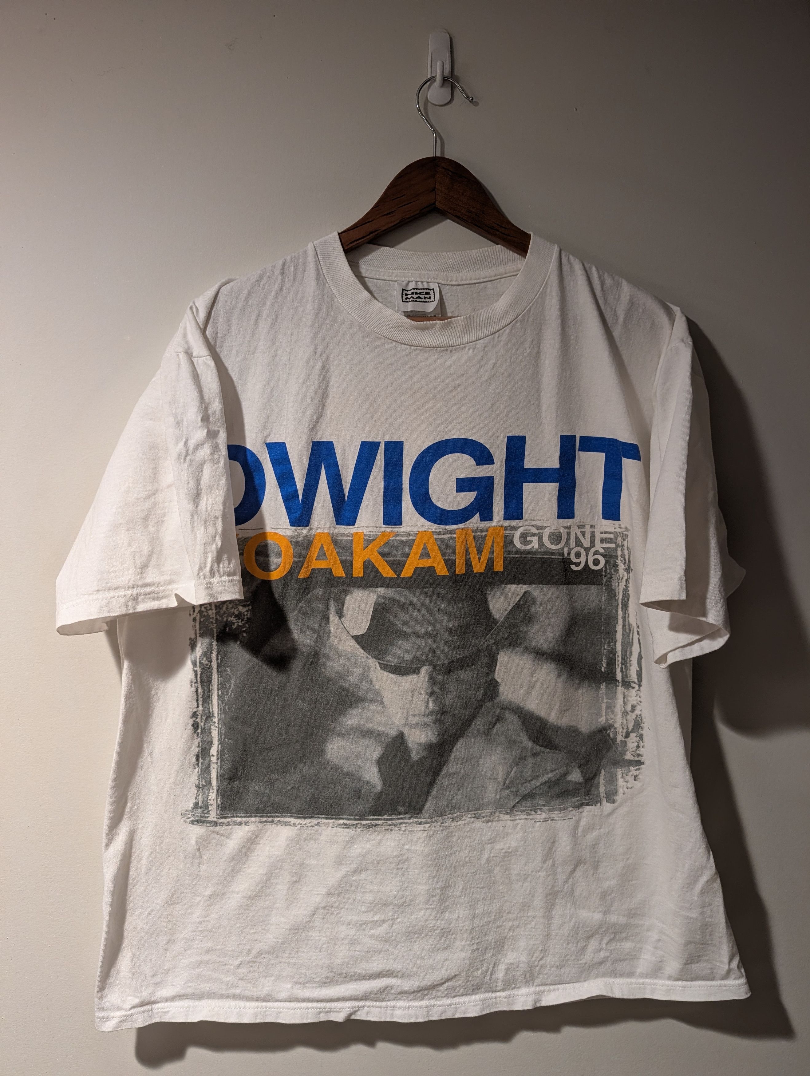 Band Tees Vintage 1996 Dwight Yoakam Gone Tour T-Shirt XL Nice Man Size US XL / EU 56 / 4 - 1 Thumbnail