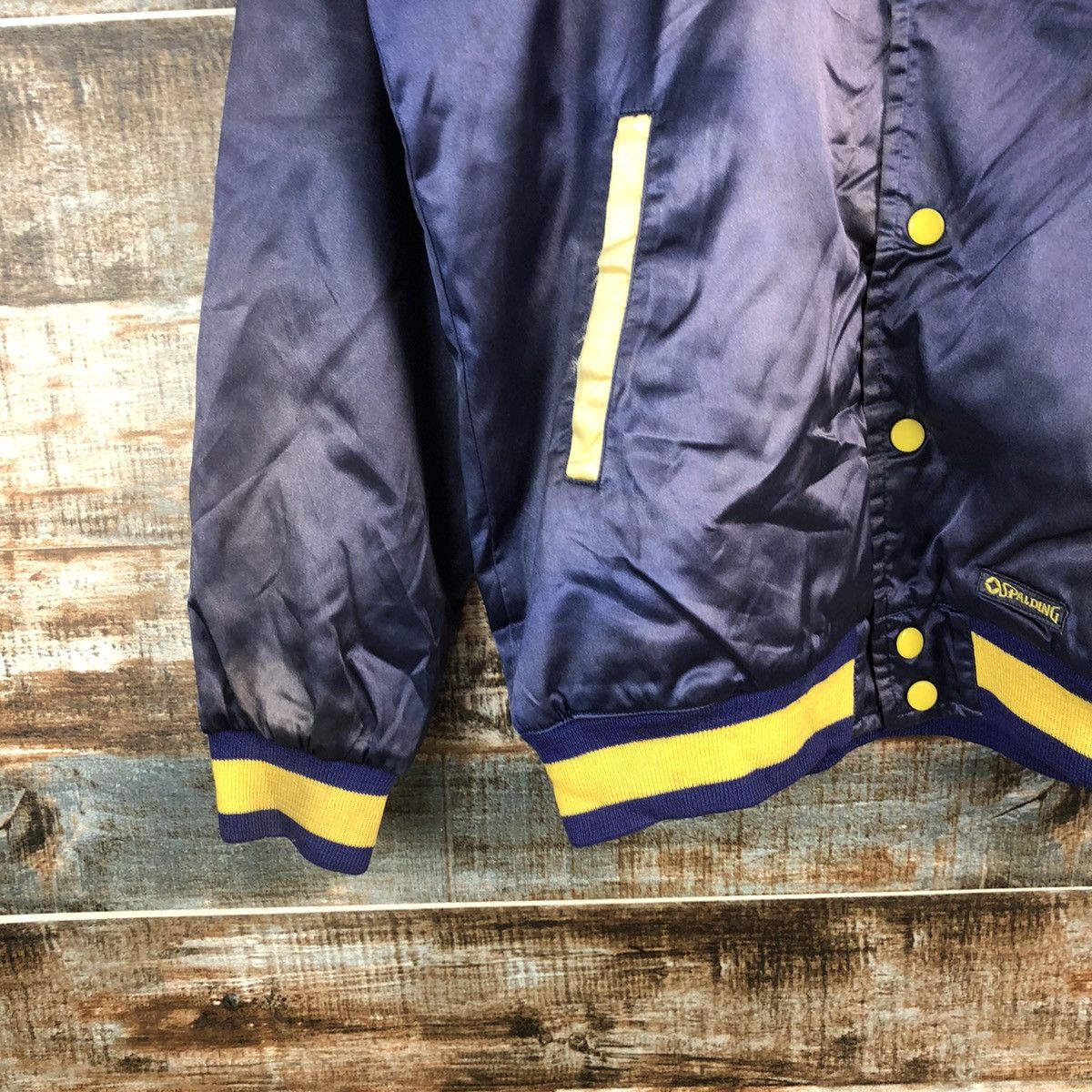 Spalding Spalding vintage sweater Blue Bombers Jacket #A2308 Size US L / EU 52-54 / 3 - 7 Thumbnail