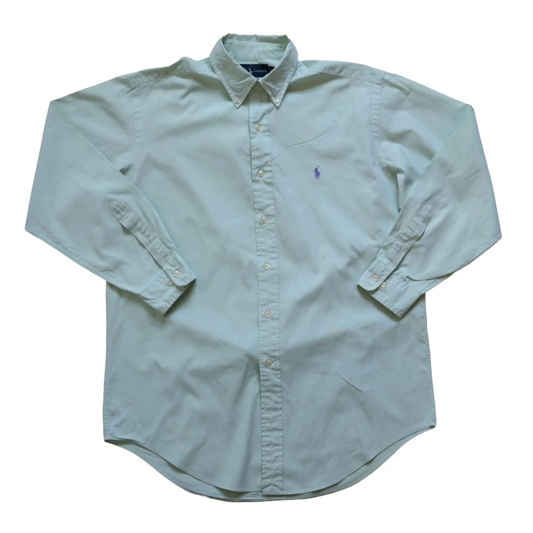 Ralph Lauren Ralph Lauren Polo Classic Fit Logo Casual Button-Down Green Shirt SZ 15 1/2 XL Men Button-Up Shirts Green Classic Fit Mens Size US XL / EU 56 / 4 - 2 Thumbnail