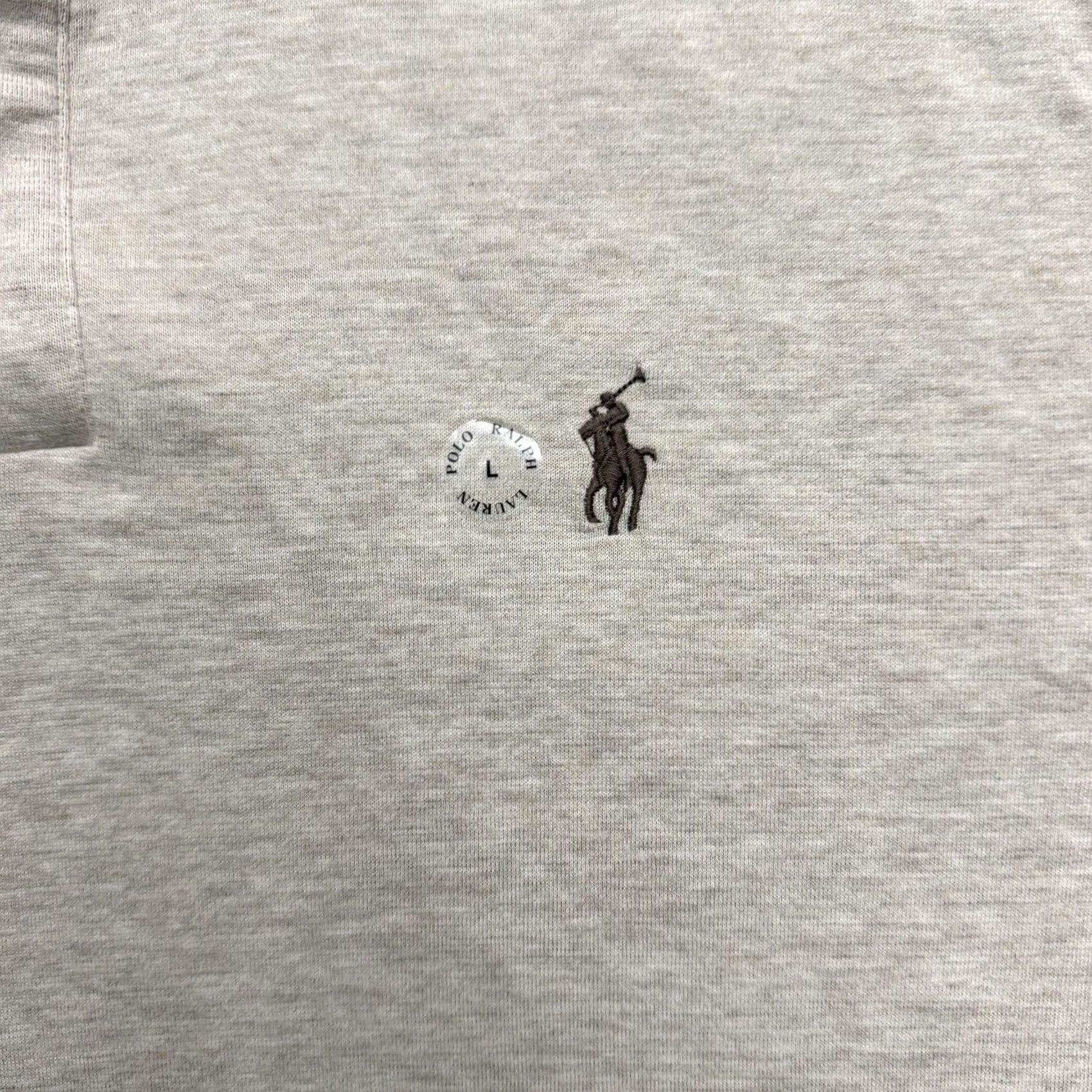 Polo Ralph Lauren Polo Ralph Lauren Sweatshirt Henley Mens Large Gray Mock Neck Jersey Pony Logo Size US L / EU 52-54 / 3 - 3 Thumbnail
