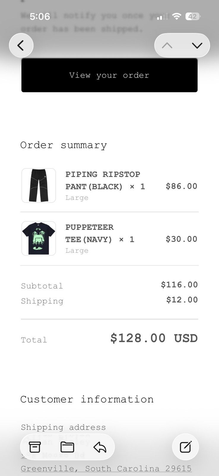 Fuck The Population FTP Piping Ripstop Pants Black Size US 32 / EU 48 - 6 Thumbnail
