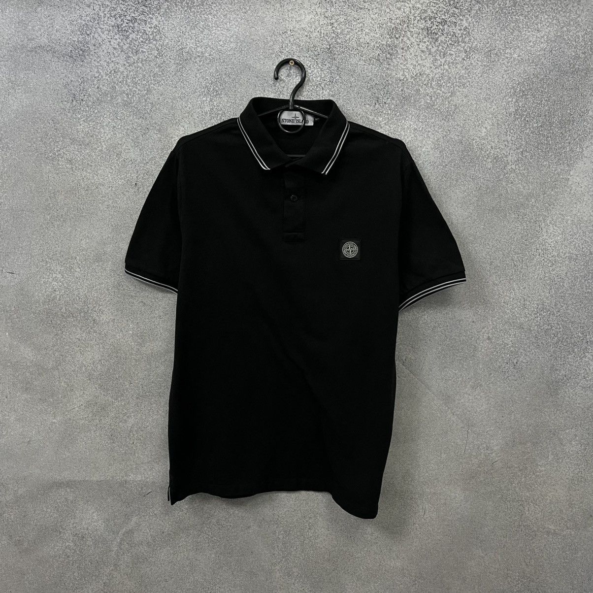 Stone Island Stone Island Polo T-shirt Patch Program Box Logo Tee Size US XL / EU 56 / 4 - 1 Thumbnail