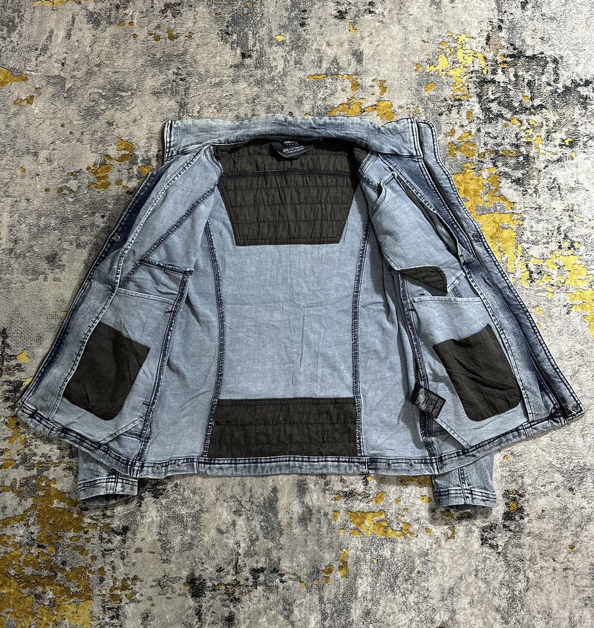 PPFM MULTI POCKET PPFM TORNADO MART STYLE JACKET WASHED DENIM Size US M / EU 48-50 / 2 - 8 Thumbnail