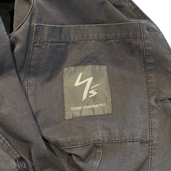 Yohji Yamamoto Y’S Yohji Yamamoto 11AW Product Dyed French Coverall Jacket Size US L / EU 52-54 / 3 - 7 Thumbnail