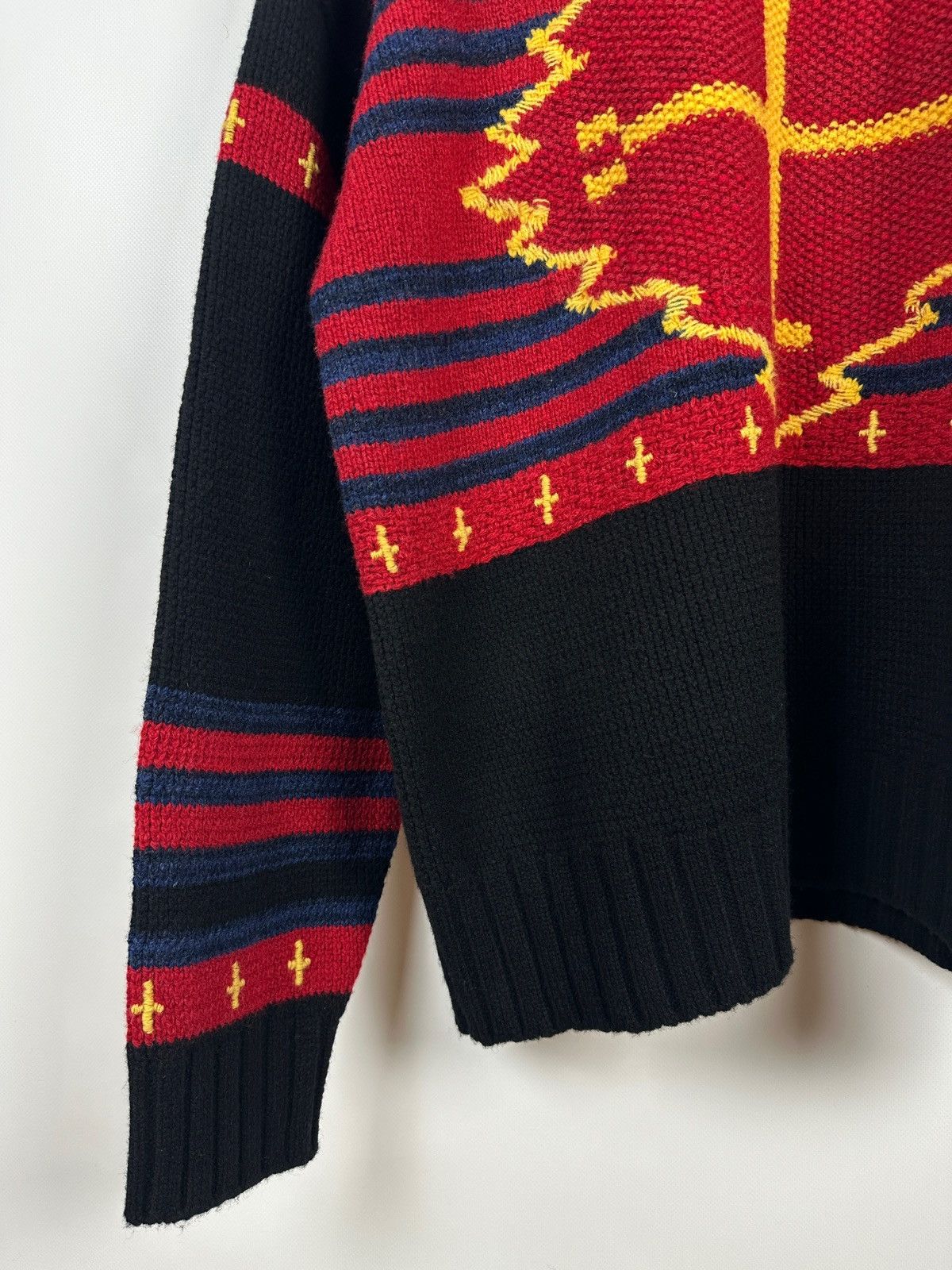 Polo Ralph Lauren Polo Ralph Lauren x Naiomi Glasses Wool/Cashmere Sweater Size US XXL / EU 58 / 5 - 8 Thumbnail