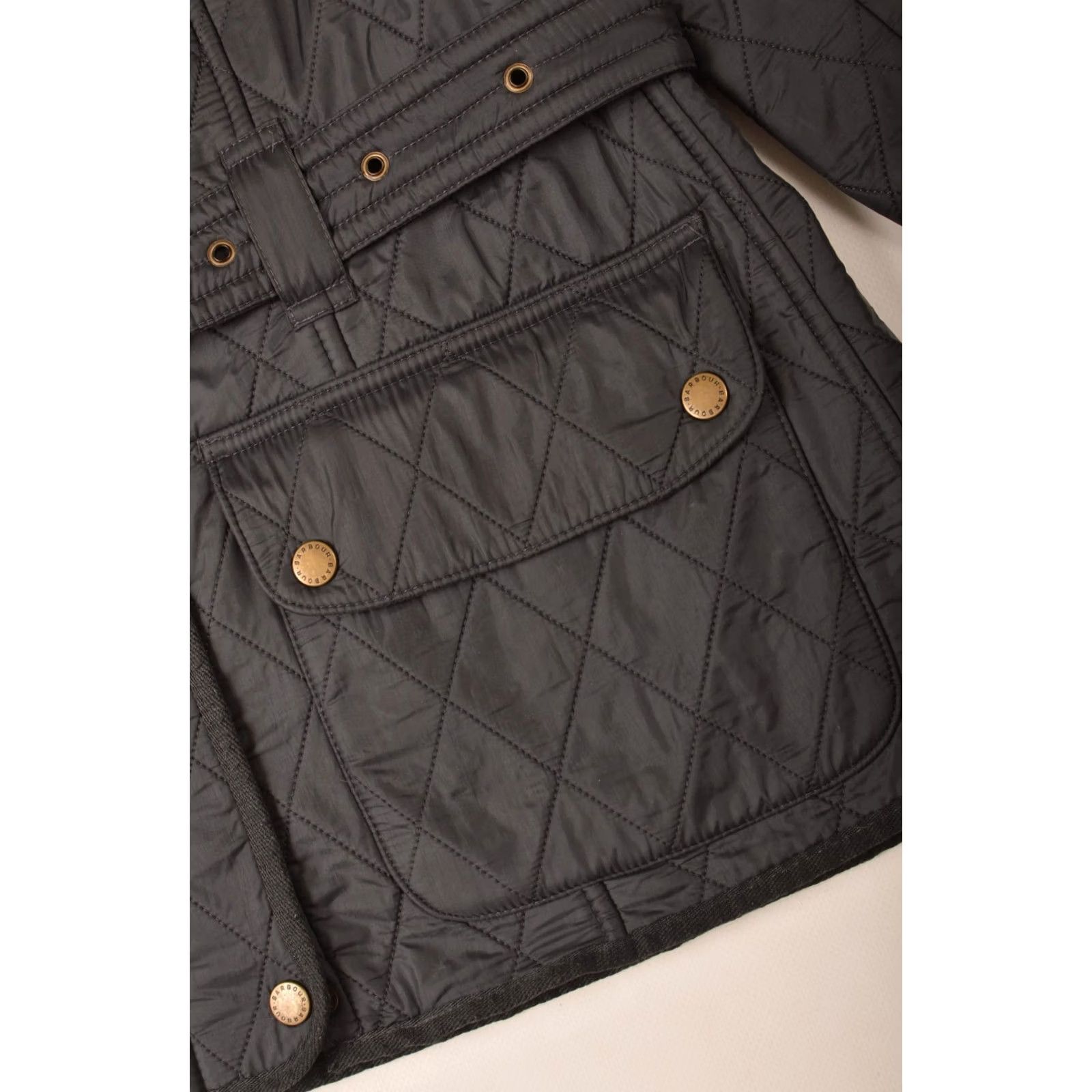 Barbour VINTAGE Barbour Intl International Polarquilt Jacket Navy LQU0078NY91 40 Women Quilted UK 14 / EURO 40 / USA 10 Mens, Womens, Boys, Girls Size S / US 4 / IT 40 - 4 Thumbnail