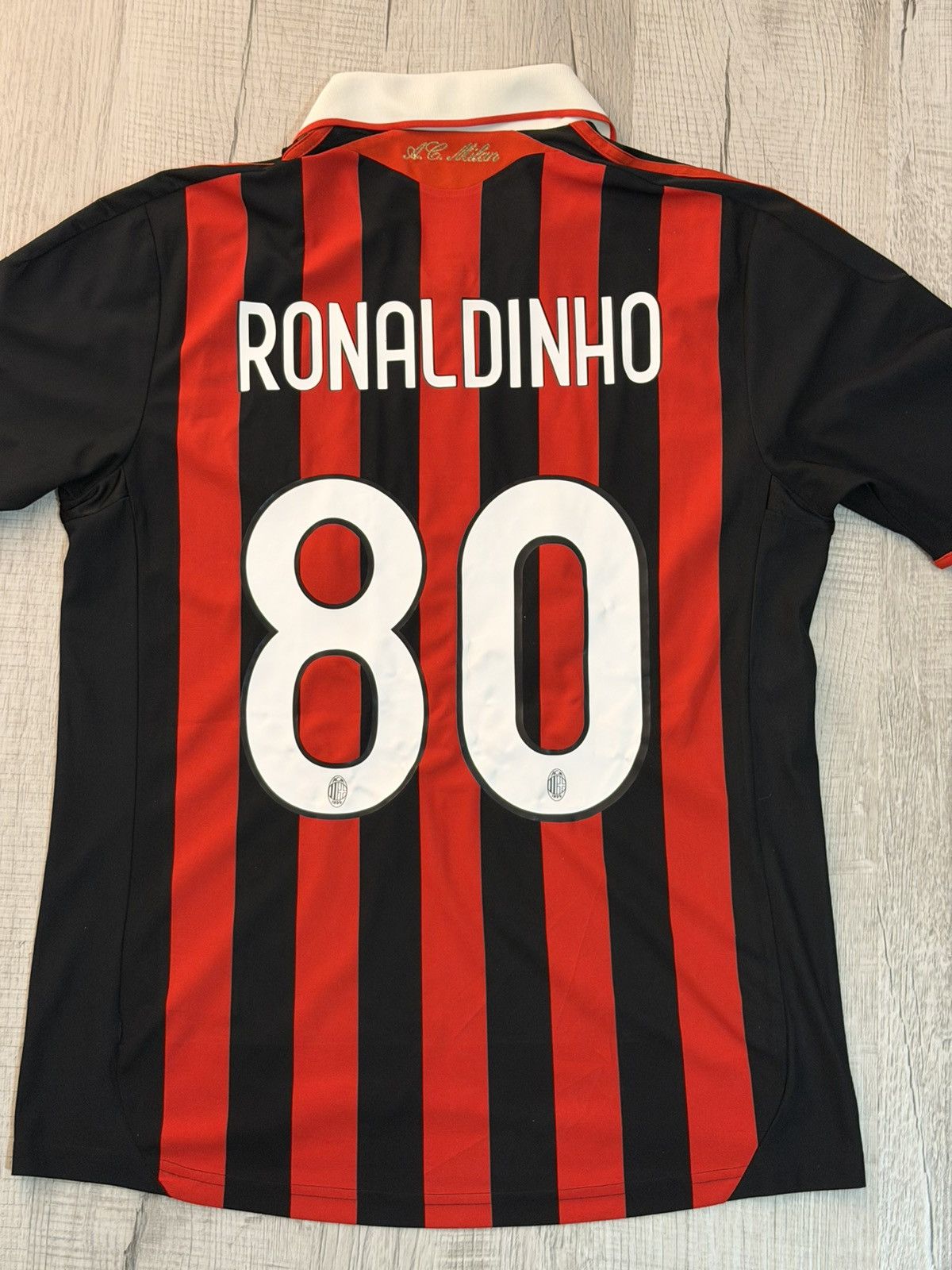 Adidas Adidas Ronaldinho AC MILAN 2009 Size US M / EU 48-50 / 2 - 1 Thumbnail