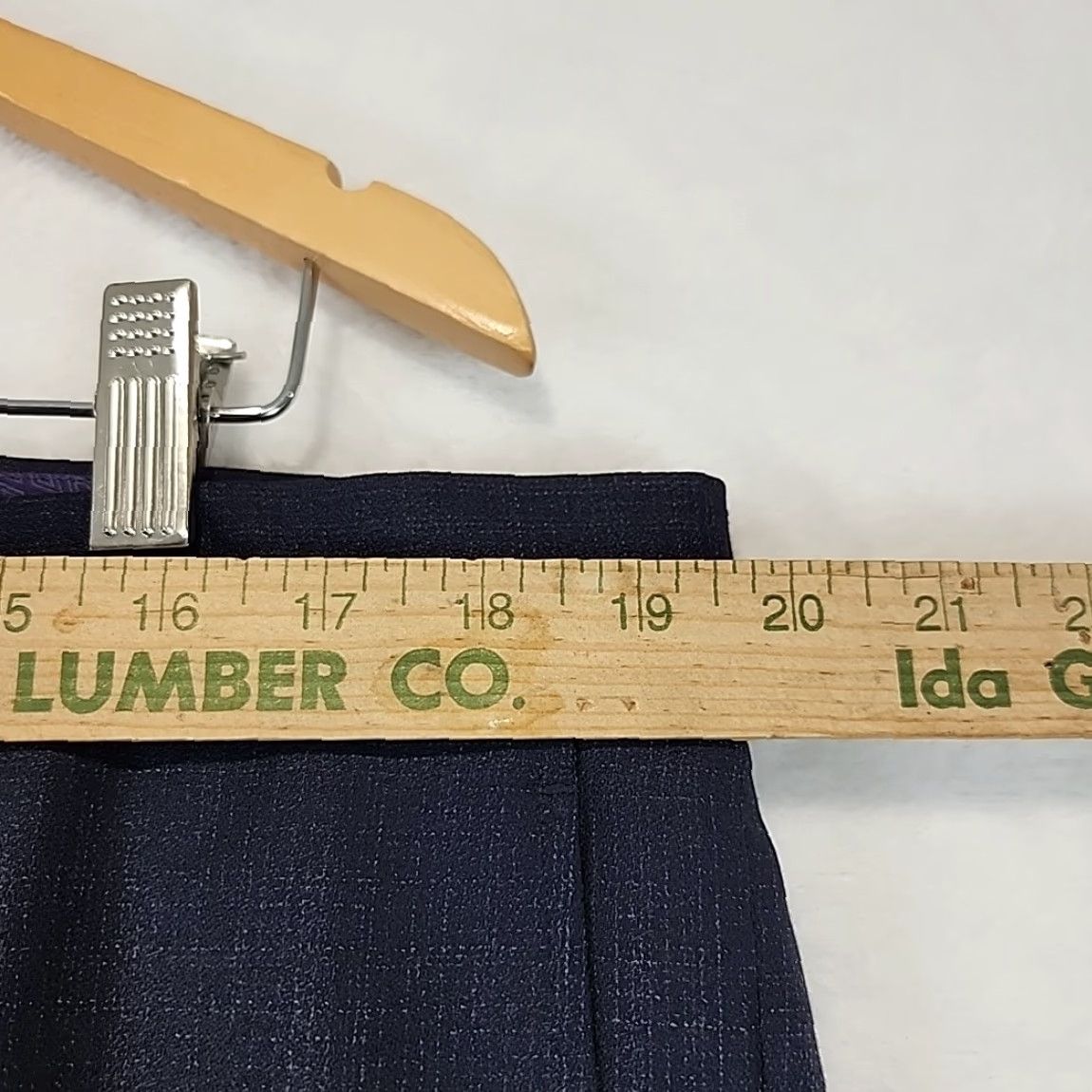 Ted Baker Ted Baker Jefferson Dress Pants Men's 38R Navy Blue 100% Wool Office Academia Size US 38 / EU 54 - 5 Thumbnail