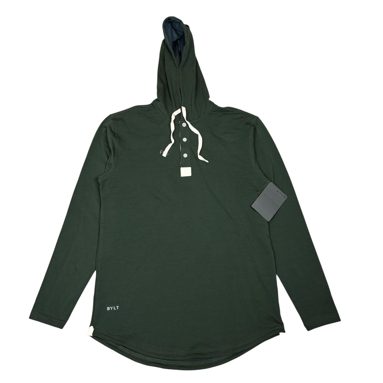 Other NWT Bylt Drop Cut Hooded Henley Men's Small Minimalist Size US S / EU 44-46 / 1 - 1 Thumbnail
