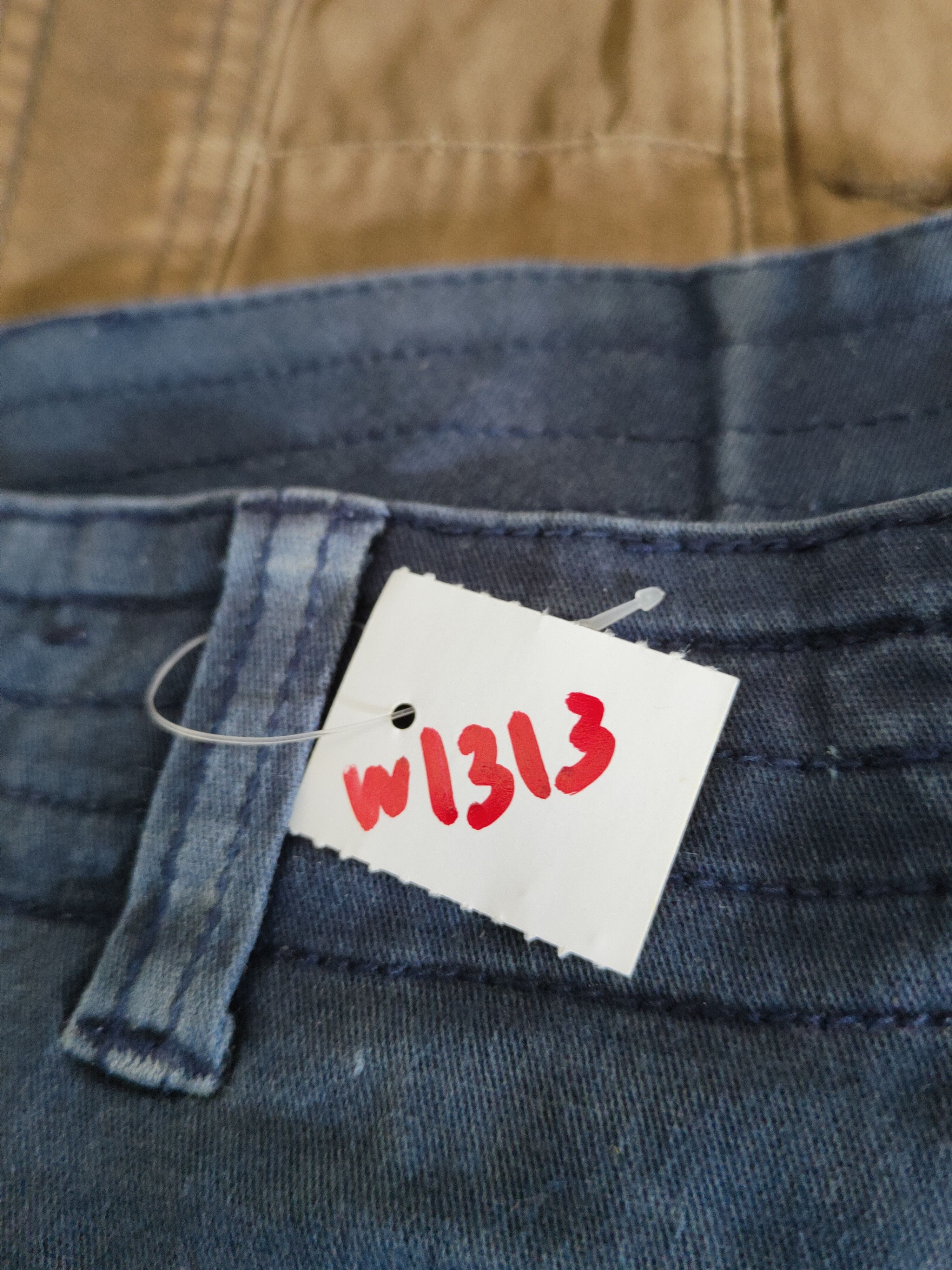 Japanese Brand Geride Navy Multipocket Tactical Cargo Pants #W1313 Size US 32 / EU 48 - 15 Thumbnail
