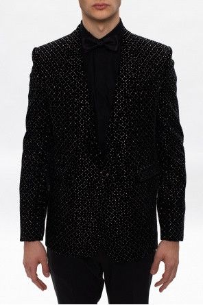 Saint Laurent Paris o1bcso1str1024 Veste Longue Jacket in Black Size US M / EU 48-50 / 2 - 3 Thumbnail